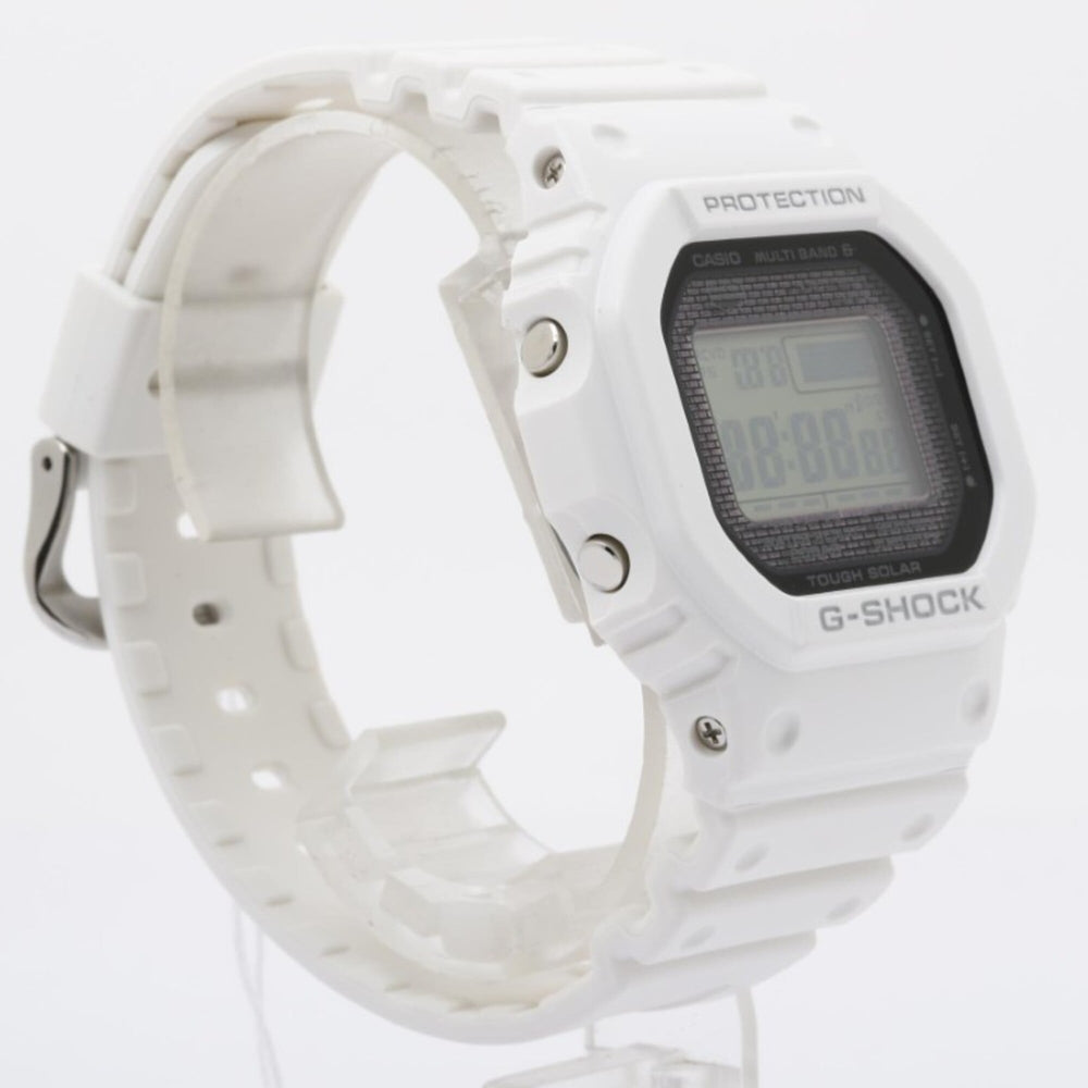 CASIO G-SHOCK DIGITAL 5000 SERIES GW-5000HS-7JF Black/White Stainless Steel/Resin Men's Digital Watch — New - Store Return