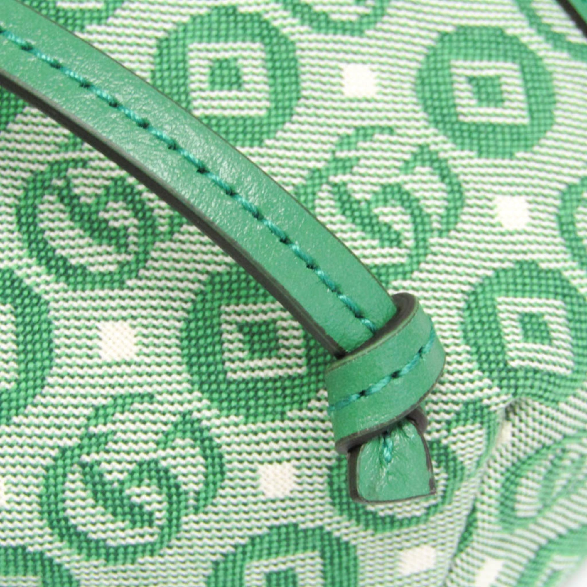 Gucci Interlocking G Childrens Belt Bag 502095 Boys,Girls Canvas Fanny Pack Green — Like New
