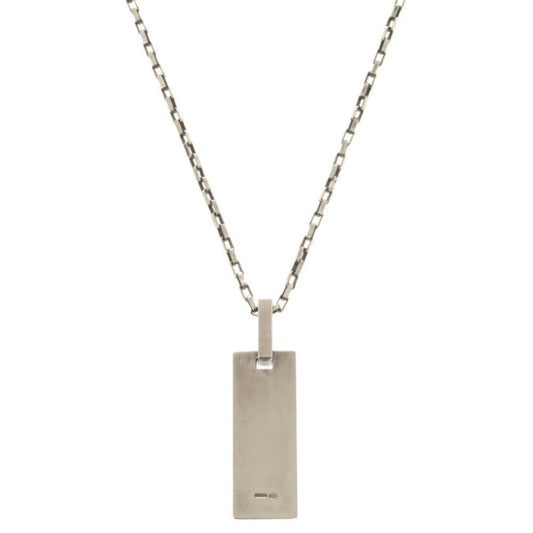 Gucci Plated Silver 925 Necklace Pendant 1514GUCCI Men's