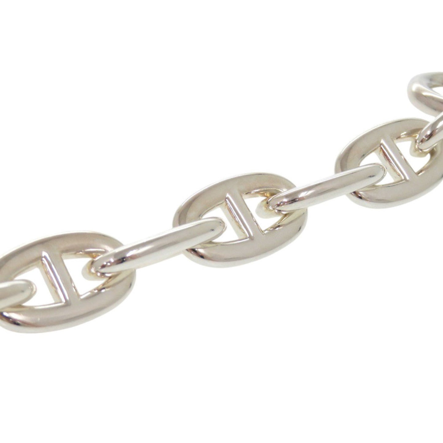 Hermes Chaine d'Ancre TGM 11-link Sterling Silver Bracelet 1502 HERMES