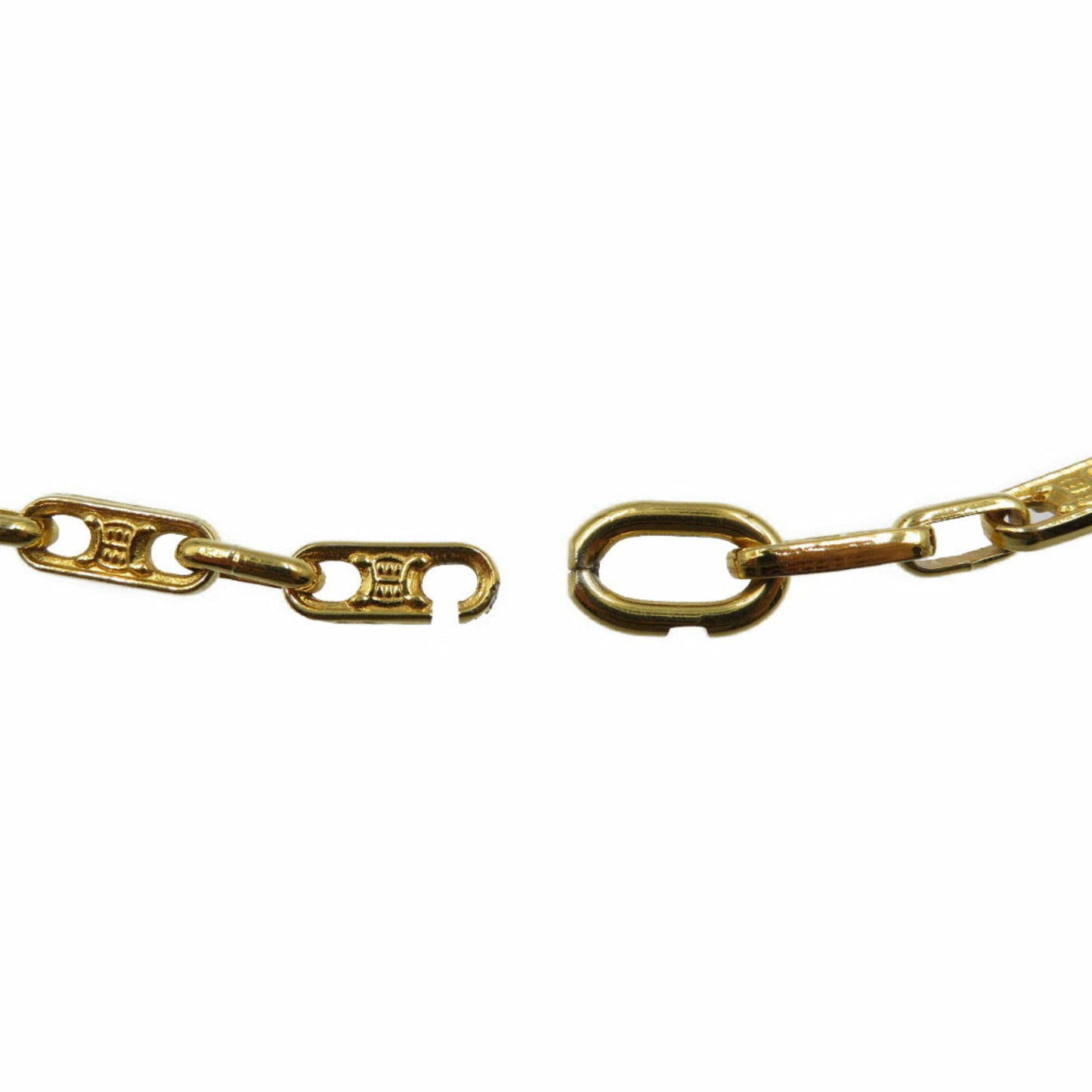 Celine Macadam Long GP Gold Necklace 0209CELINE 5J0209IEP5