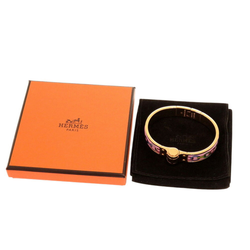 Hermes Charnier PM Bangle Metal Pink Gold Bracelet 0177HERMES — Like New