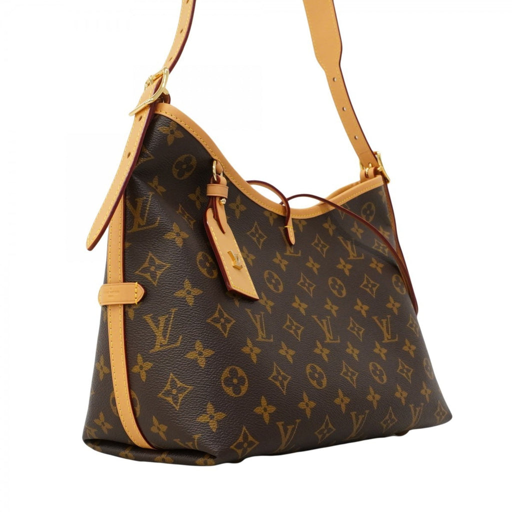 Louis Vuitton Monogram Carryall NM PM Shoulder Bag M46203 Brown Women's
