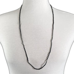 Gucci Horsebit Necklace, 925 Sterling Silver, Black, Approx. 8g, Unisex — Like New