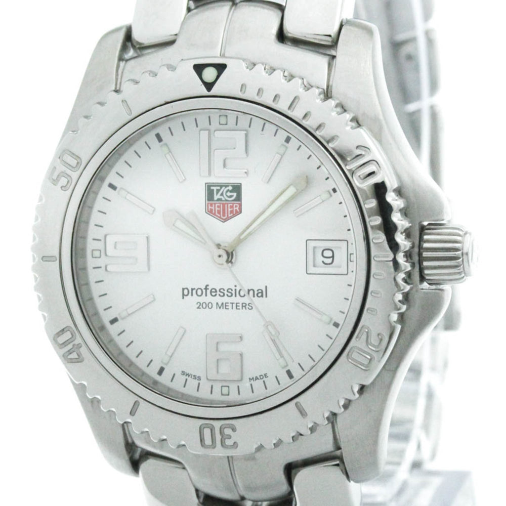 TAG HEUER Link Steel Quartz Ladies Watch WT1214 Polished — Very Good