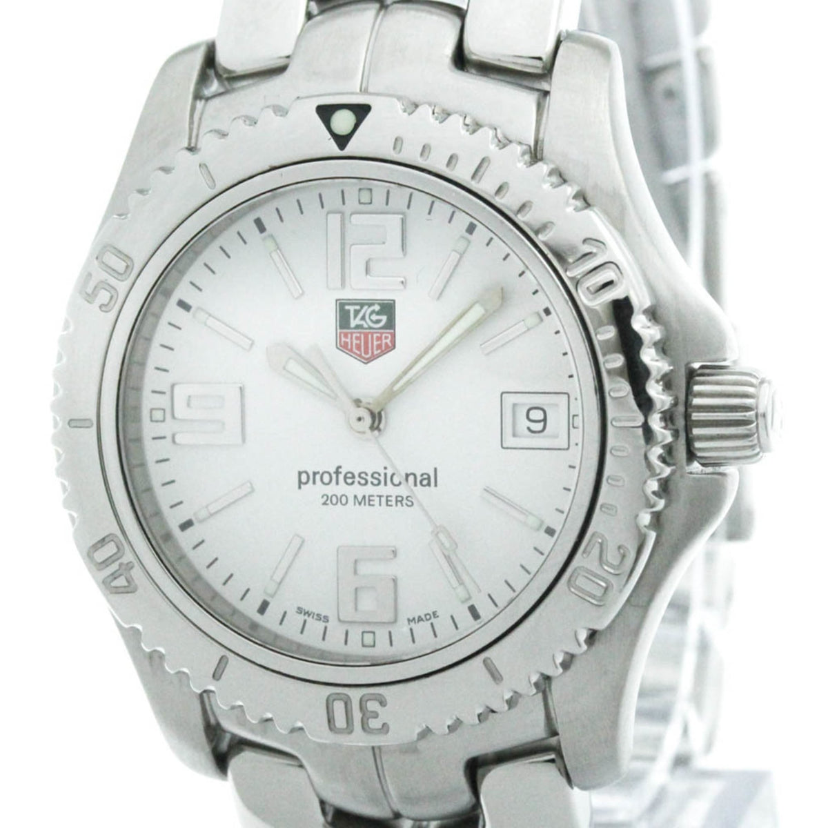 TAG HEUER Link Steel Quartz Ladies Watch WT1214 Polished — Very Good