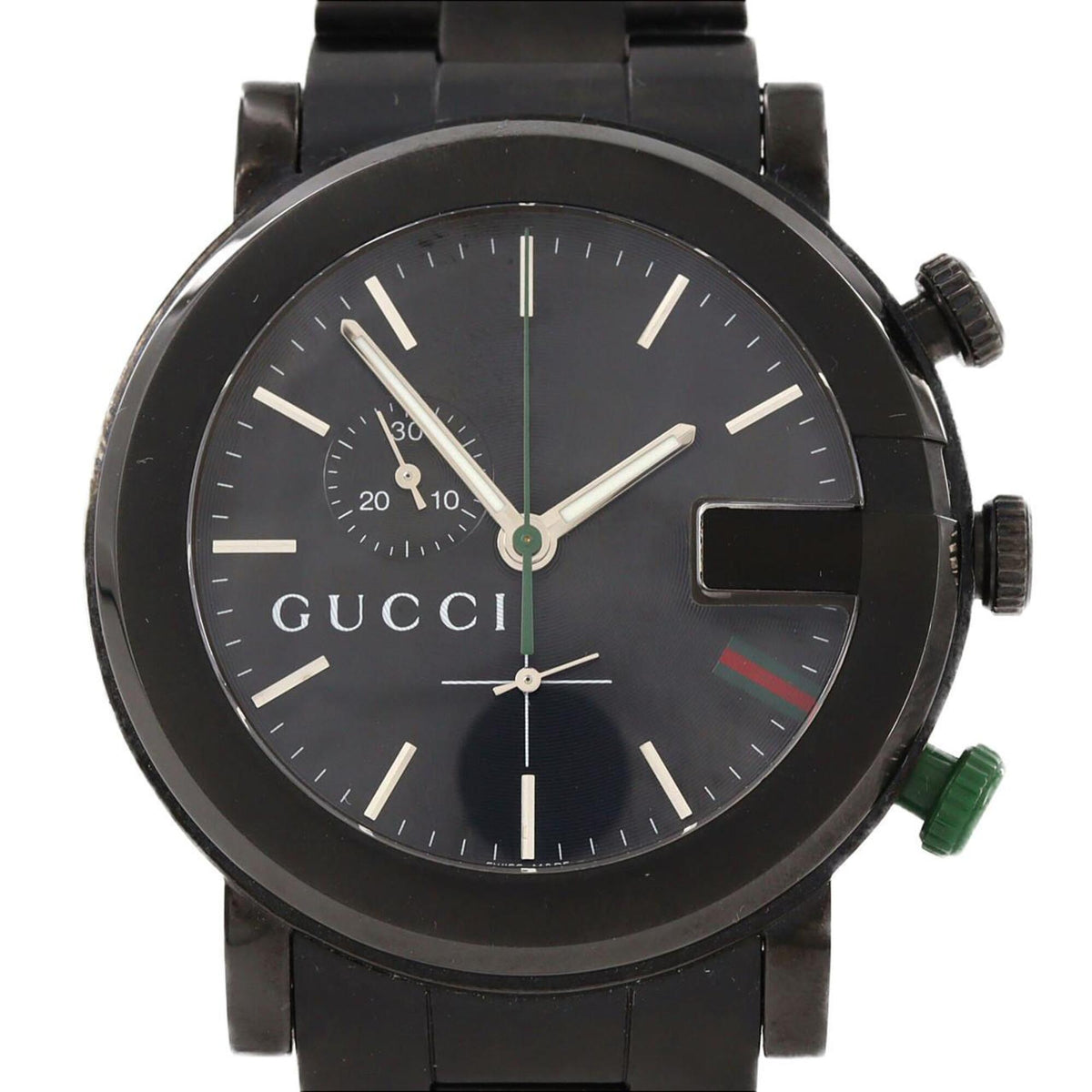 Gucci G-Chrono PVD 101MCHRONO YA101331 SS Quartz Watch — Very Good