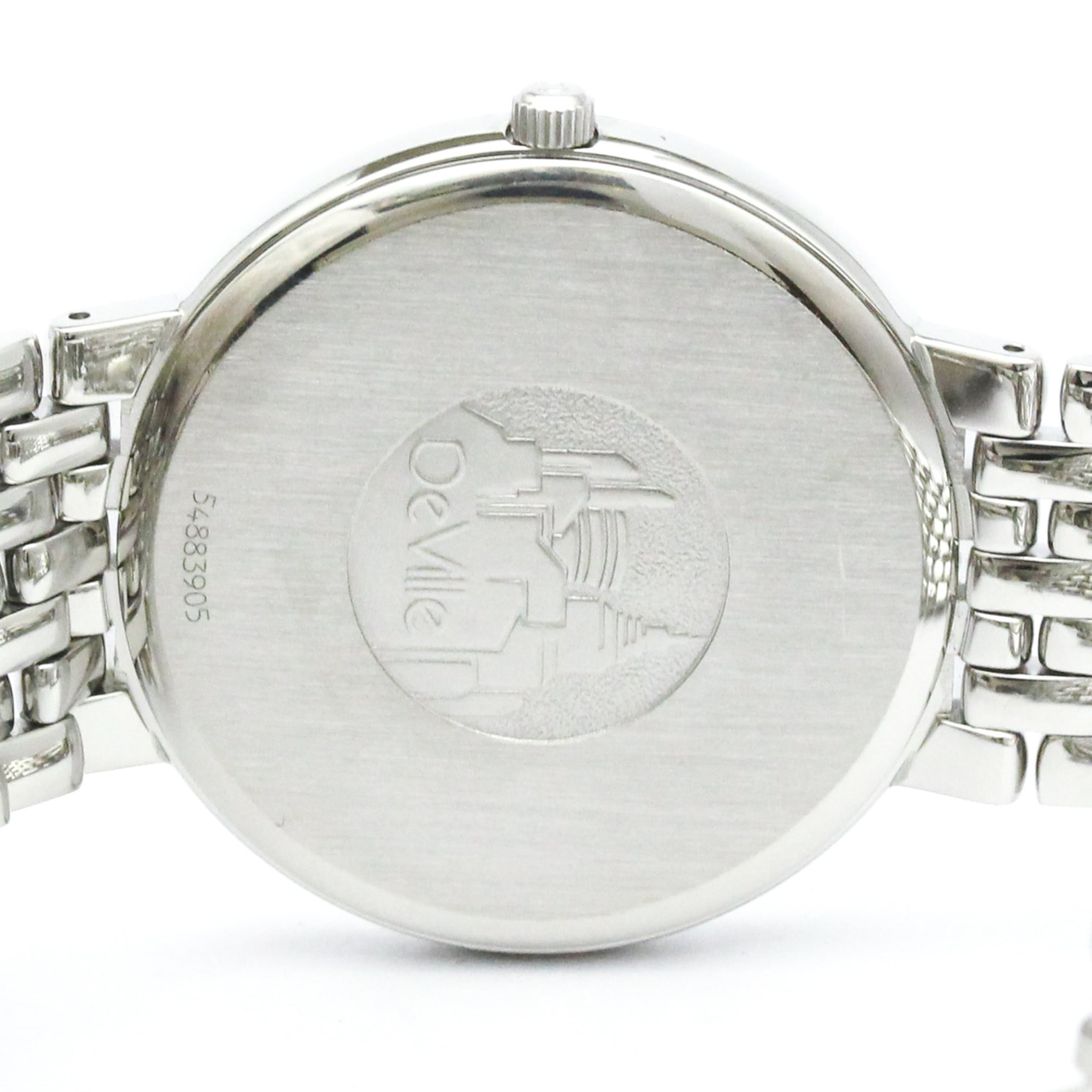 OMEGA De Ville Quartz Stainless Steel Mens Watch 7520.23 Polished — Very Good