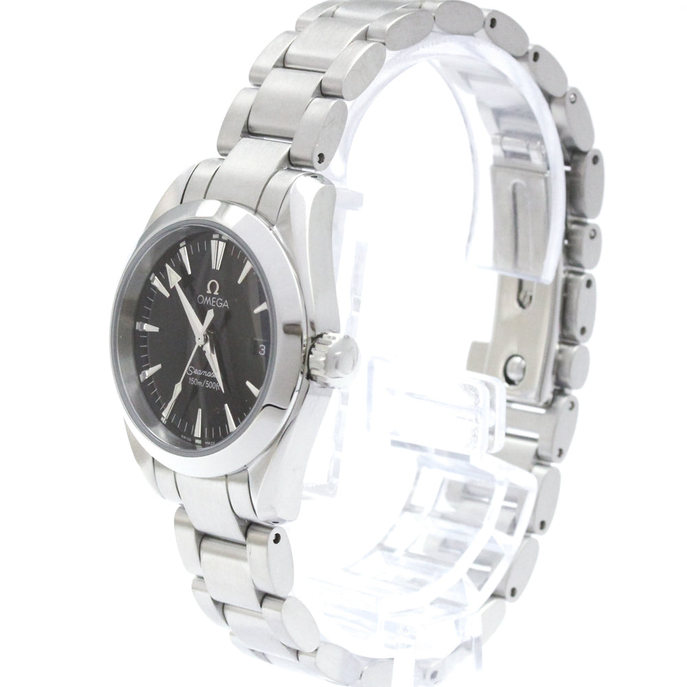 OMEGA Seamaster Aqua Terra Steel Quartz Ladies Watch 2577.50 Polished — Very Good