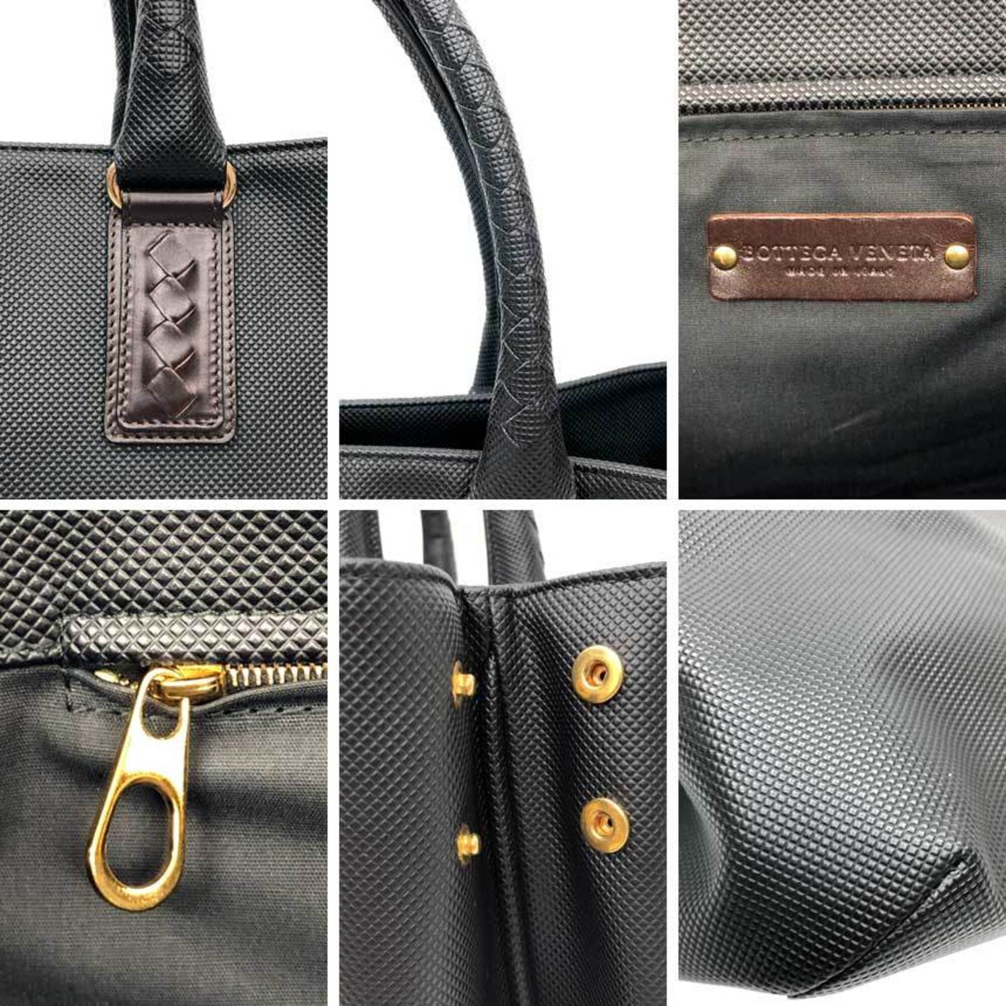 Bottega Veneta Marco Polo Tote Bag 222499 Black — Like New