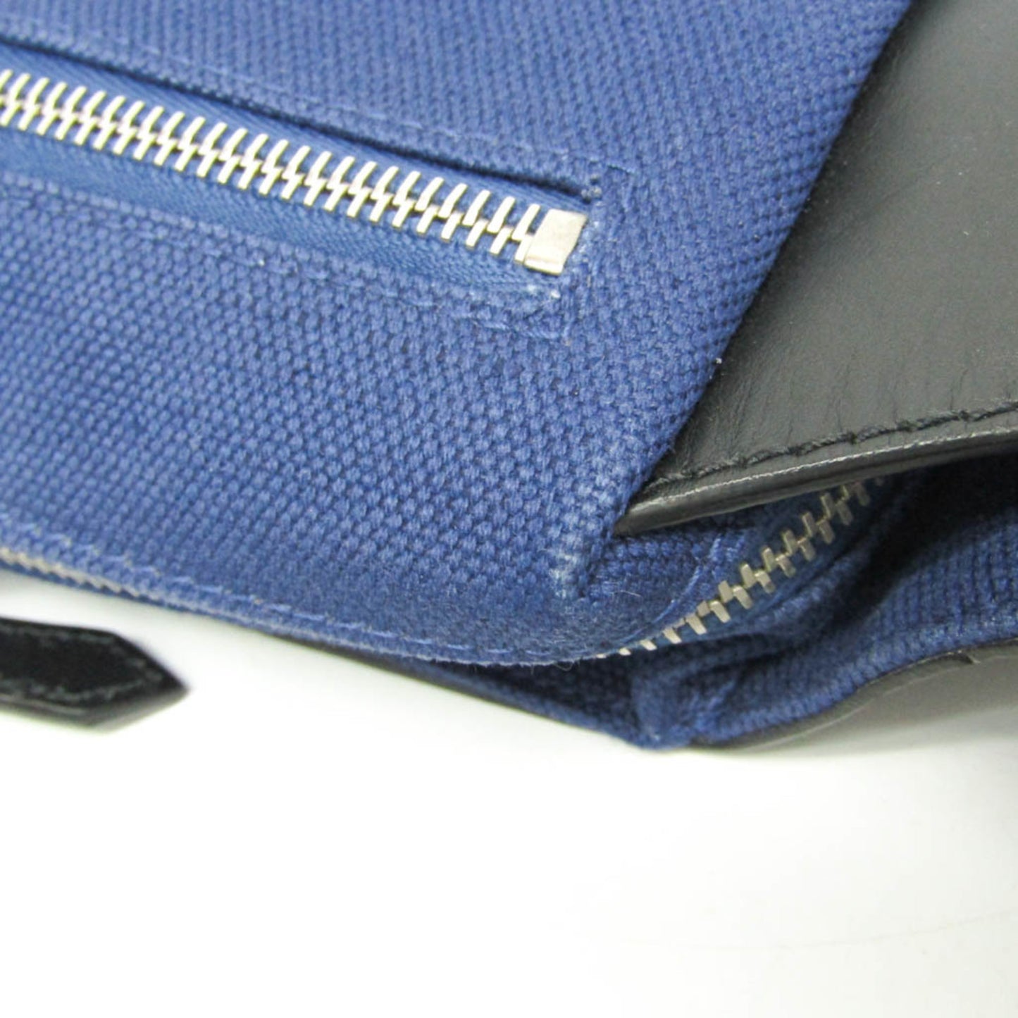 Balenciaga 433625 Men,Women Canvas,Leather Fanny Pack,Sling Bag Black,Royal Blue