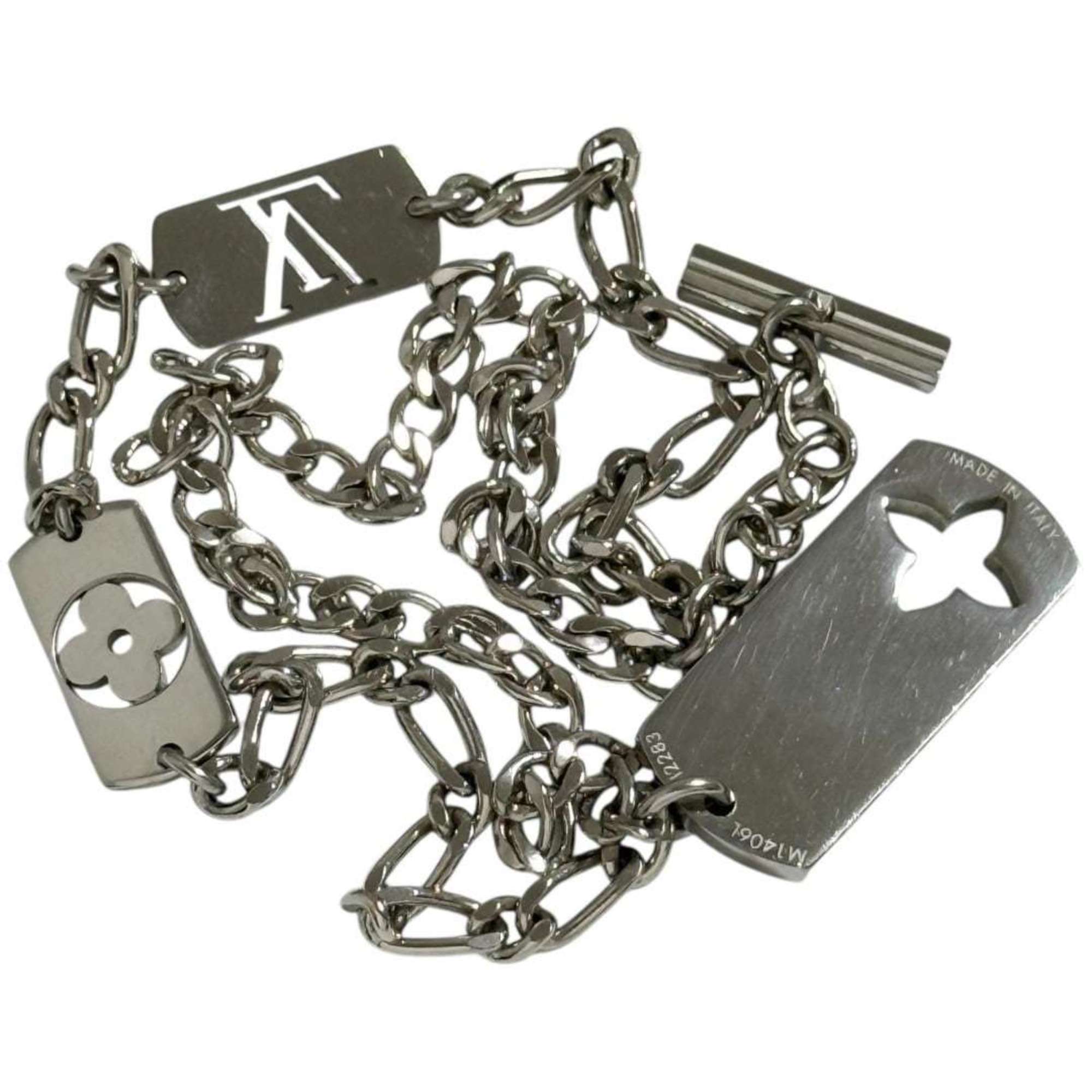 Louis Vuitton Men's Monogram Stack Chain Bracelet