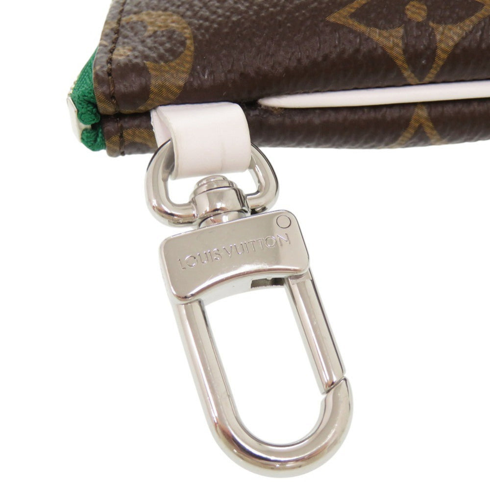 Like new Louis Vuitton Golf Accessory Pouch Monogram GI1298 Brown 0712 LOUIS VUITTON — Like New