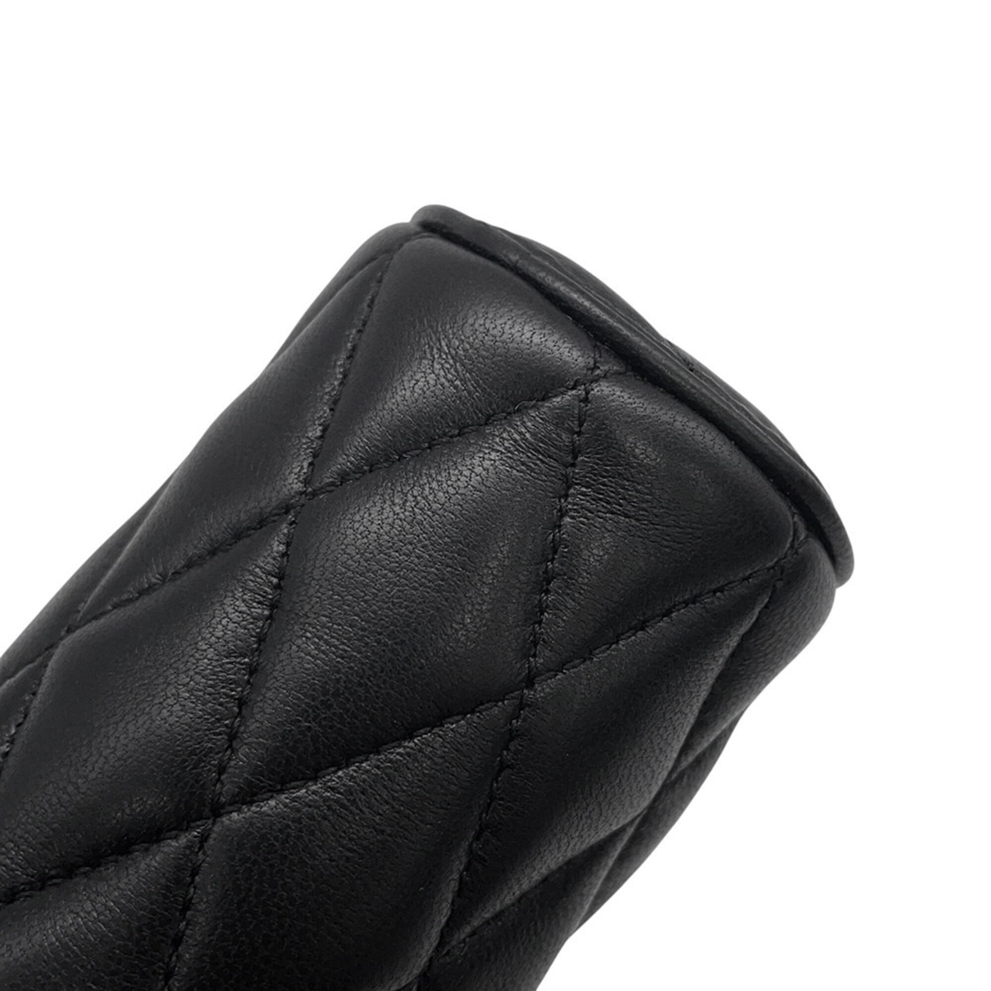 Yves Saint Laurent Saint Laurent Paris Chain Shoulder Bag Micro Third Tube Lambskin 796296 AAAJU 1000 Handbag Black Women's SAINT LAURENT PARIS — Like New