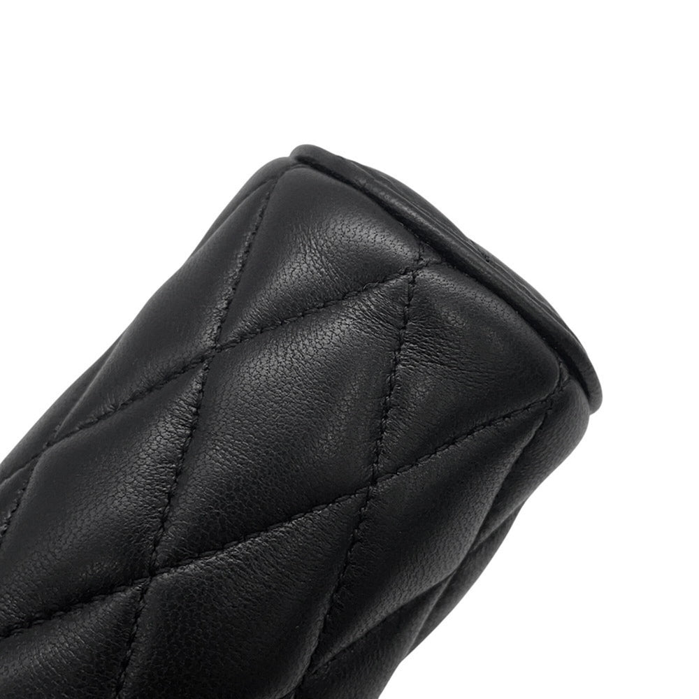 Yves Saint Laurent Saint Laurent Paris Chain Shoulder Bag Micro Third Tube Lambskin 796296 AAAJU 1000 Handbag Black Women's SAINT LAURENT PARIS — Like New