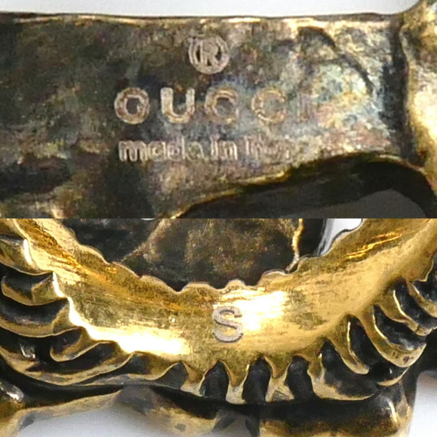 GUCCI Gucci Multi-Finger Ring 519784 Size 11.5 11.3g Unisex