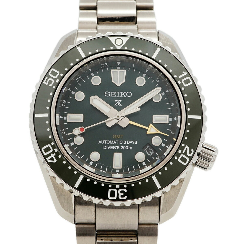 Seiko Prospex SBEJ009 6R54-00D0 Green Dial Men's Watch — Very Good