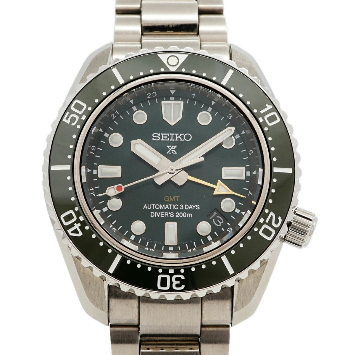 Seiko Prospex SBEJ009 6R54-00D0 Green Dial Men's Watch — Very Good
