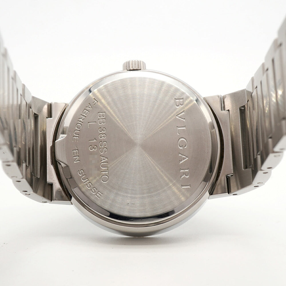 Bvlgari BB38SS Black Dial Men's Watch — Good