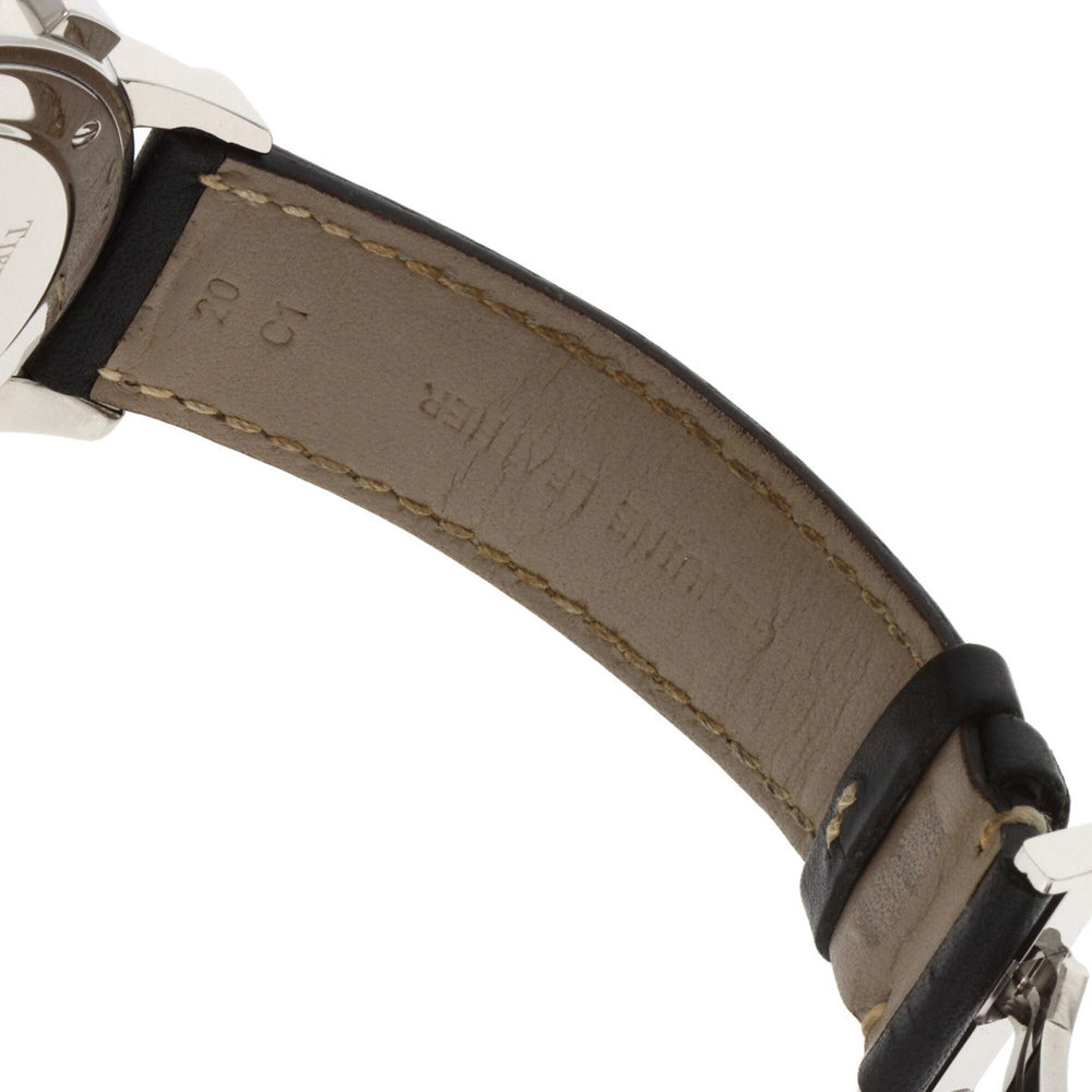 Tiffany & Co. Atlas Dome Chronograph Watch, Stainless Steel/Leather, Men's — Very Good