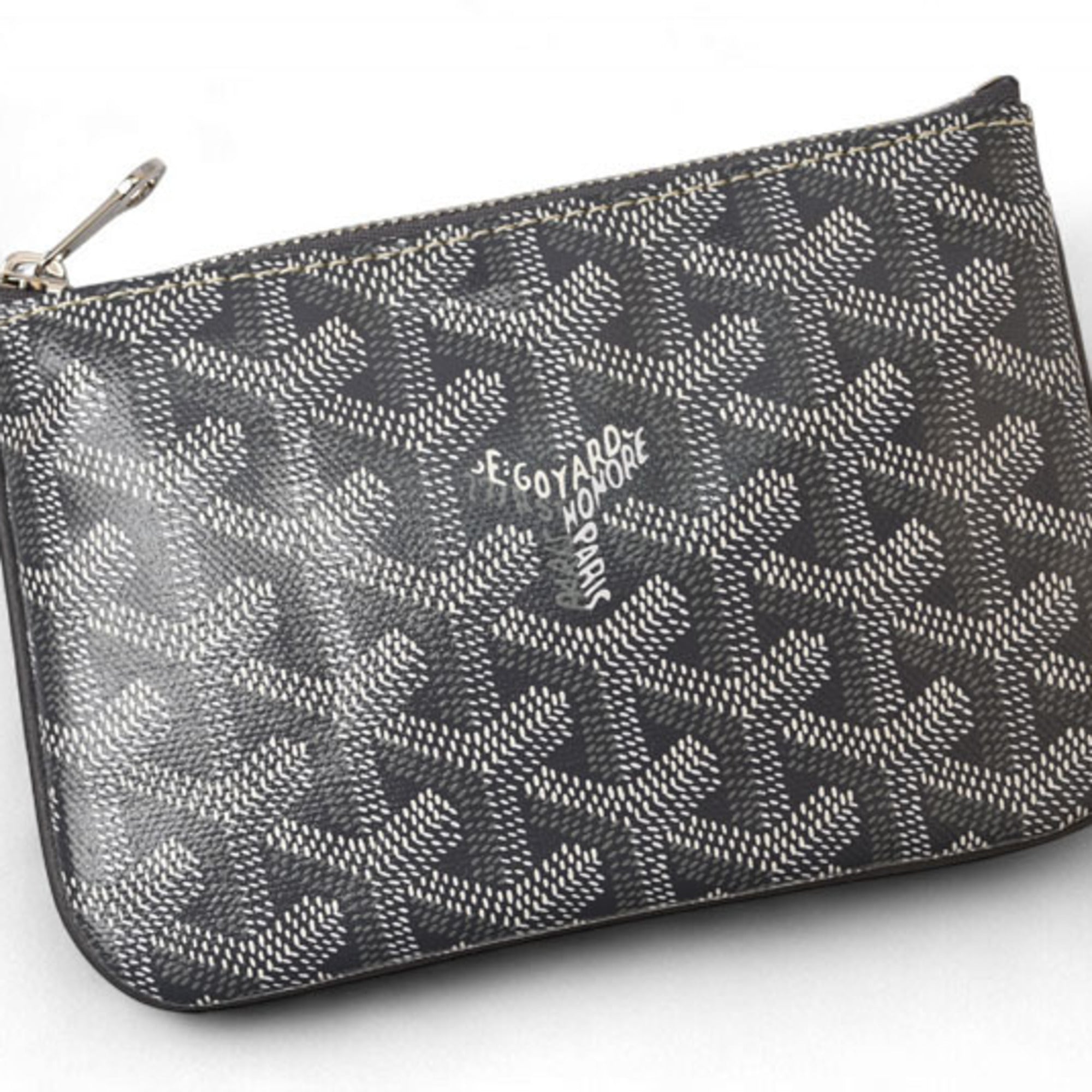 Goyard Senna Mini Pouch, Multi-Case, Gray, Unused, SENAT2MINTY01CL03P — New - Store Return
