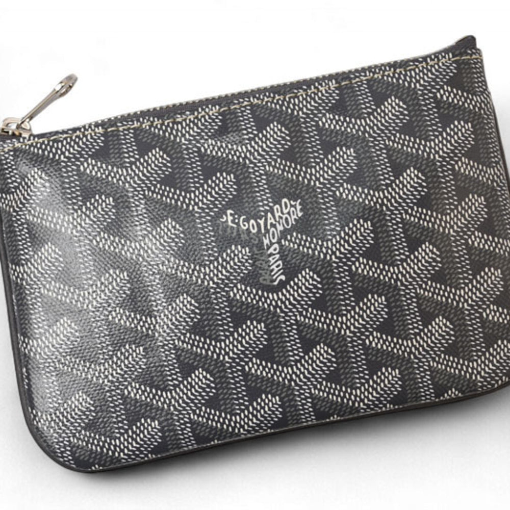 Goyard Senna Mini Pouch, Multi-Case, Gray, Unused, SENAT2MINTY01CL03P — New - Store Return