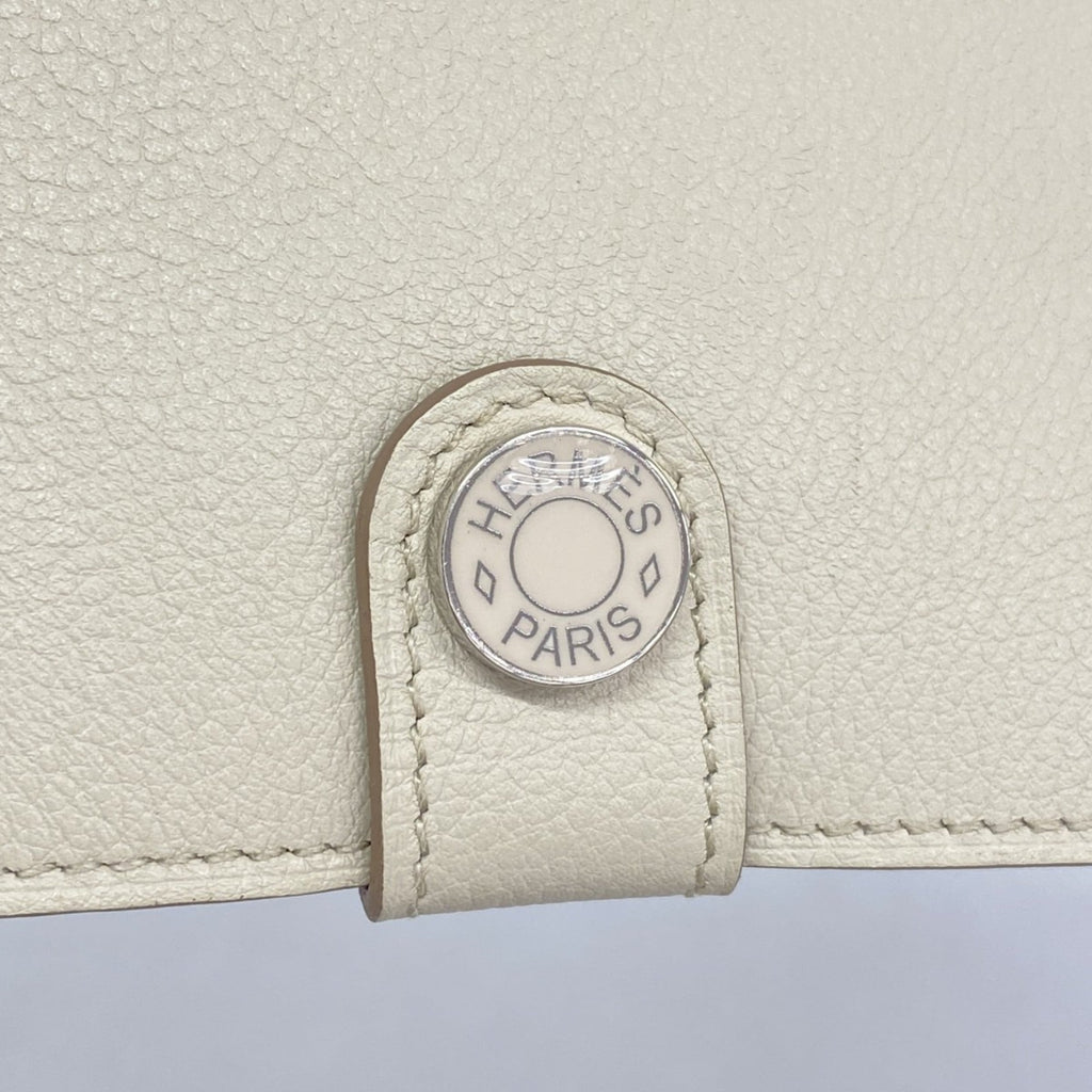 Hermes Hermès Tuttenman Evercolor Beton Long Wallet with Double Stamp for Women