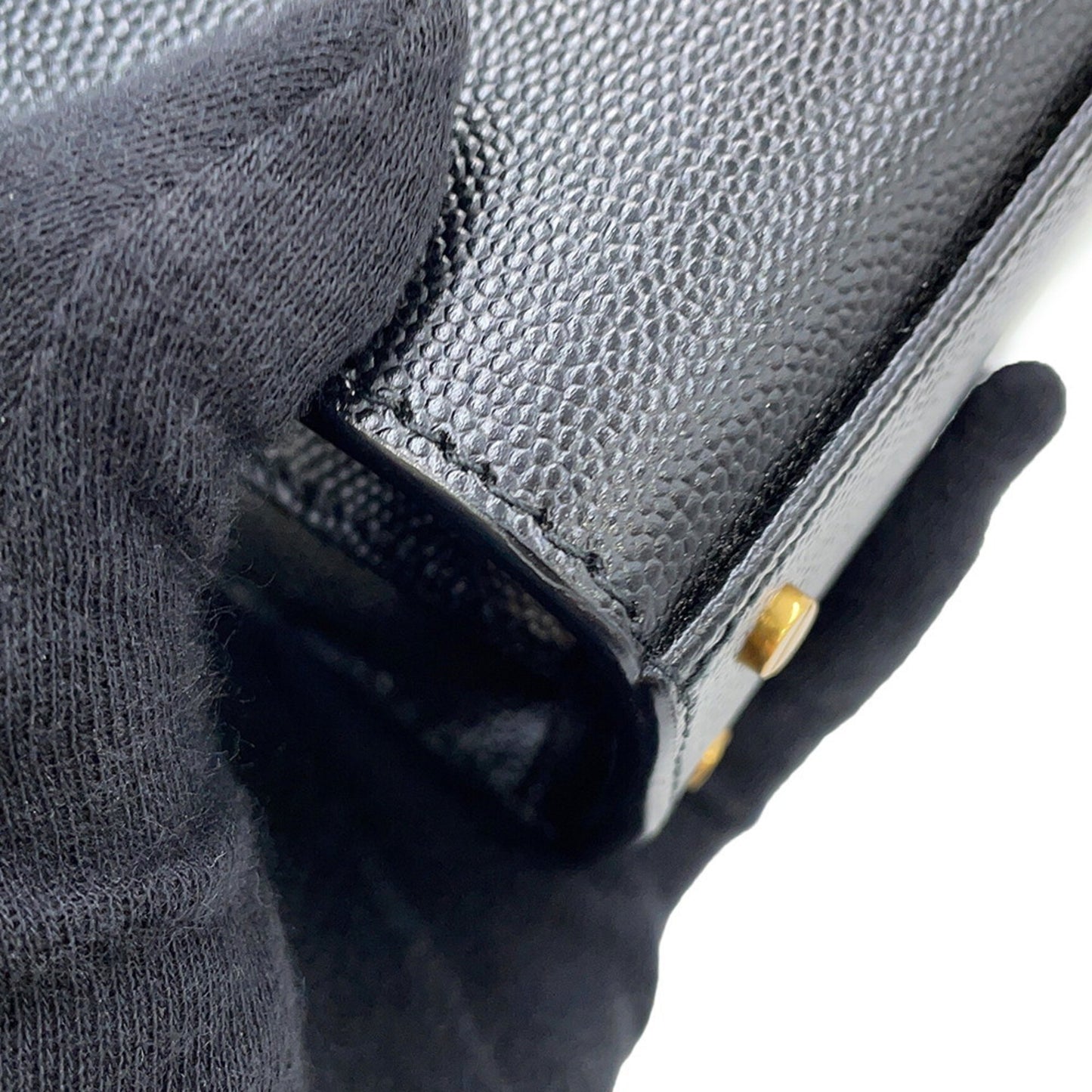 Saint Laurent Paris Cassandra Mini Leather Handbag 623930 2-way