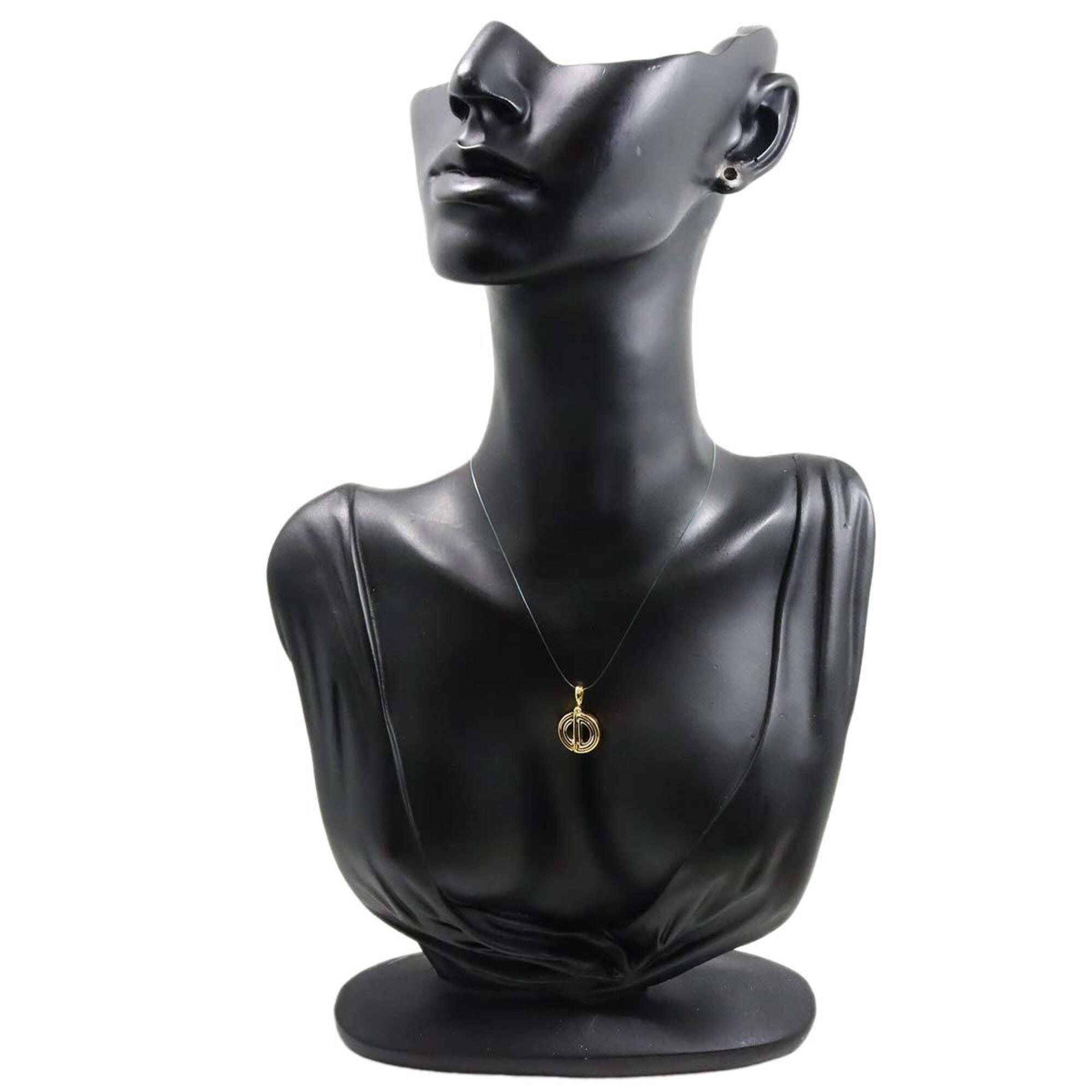 Christian Dior Diamond Pendant Top, 18K Yellow Gold (YG WG), 750 White Gold — Like New