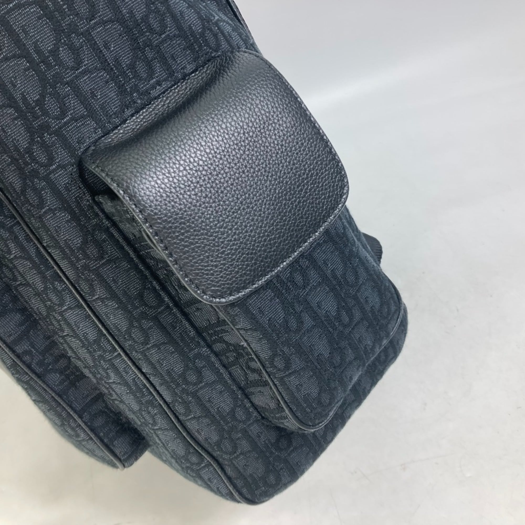 CHRISTIAN DIOR 1ADBA161YKS 23SS backpack bag Backpack Navy Black — Like New