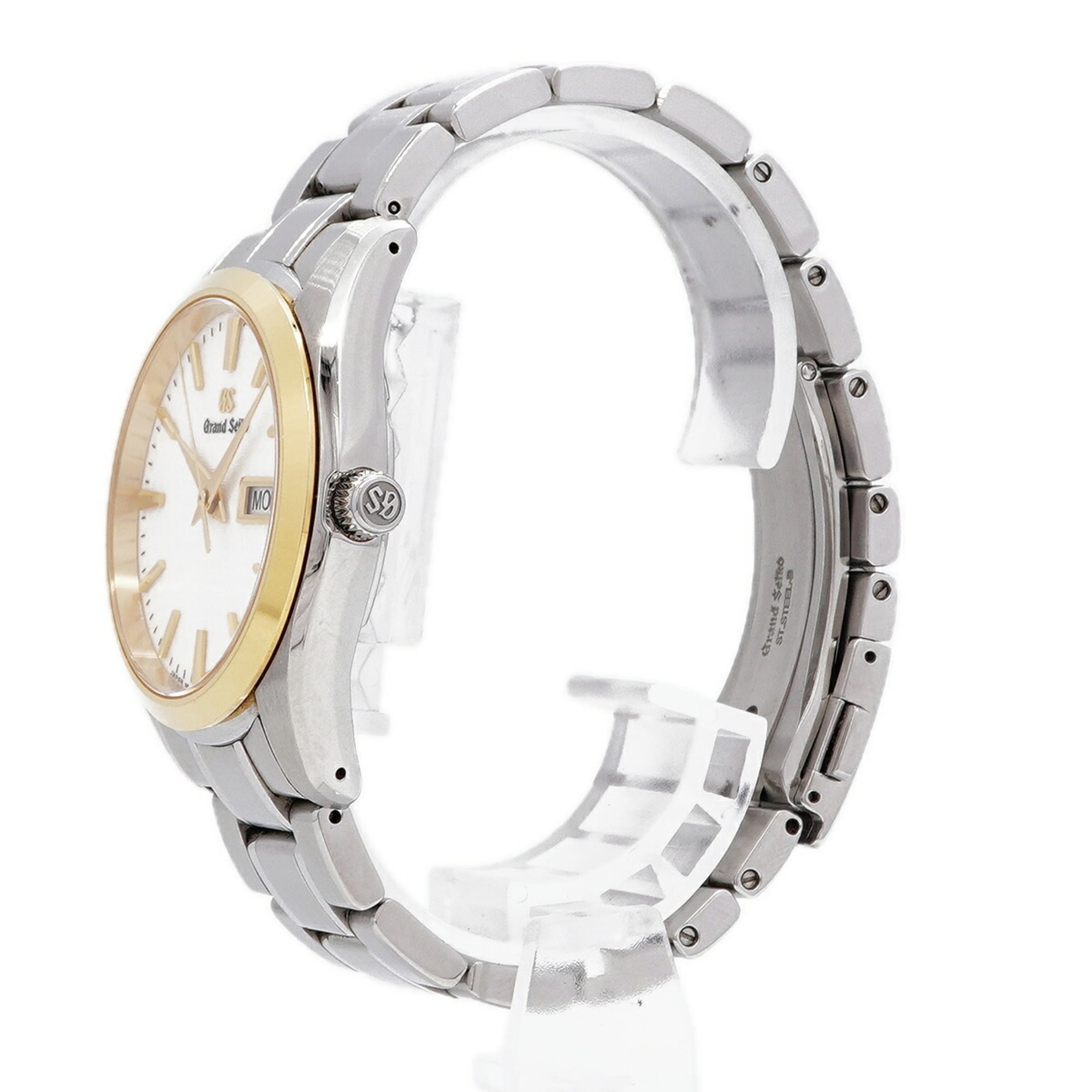 Seiko Grand Day-Date SBGT238 9F83-0AJ0 White Dial Men's Watch — Good