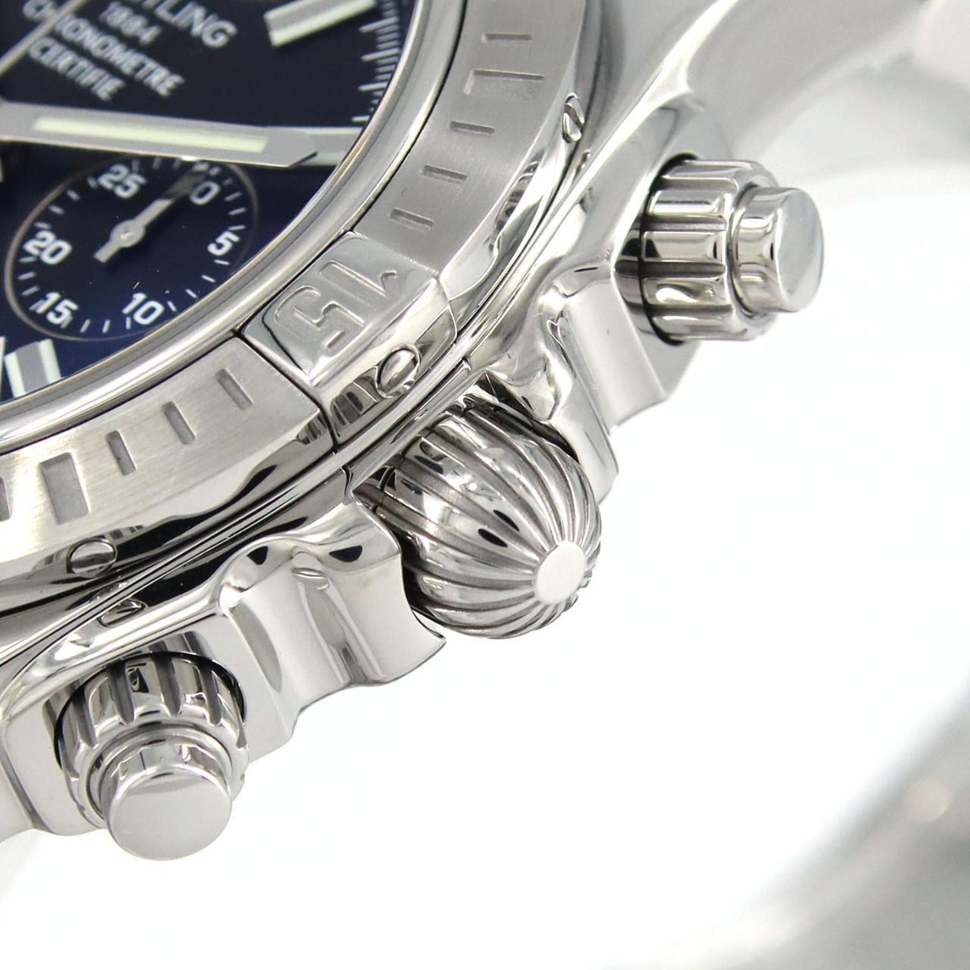 Breitling Chronomat JSP AB0115 AB0115111B1A1 SS Wristwatch Automatic — Very Good