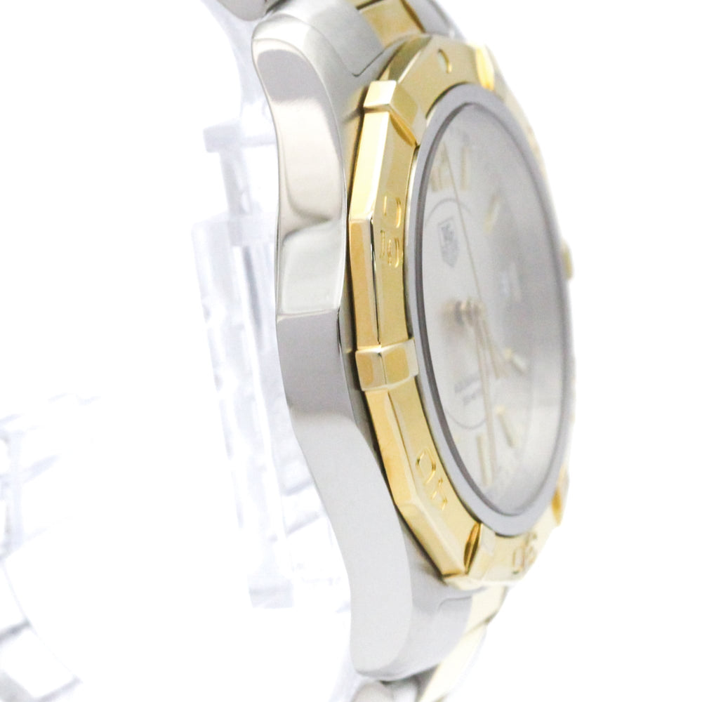 TAG HEUER Aquaracer Gold Plated Steel Quartz Watch WAF1120 Polished — Very Good