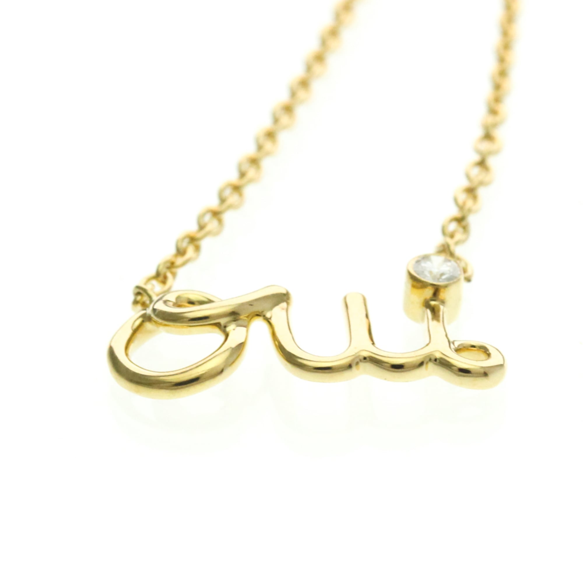 Christian Dior Dior Amour Yellow Gold (18K) Diamond Men,Women Fashion Pendant Necklace (Gold)