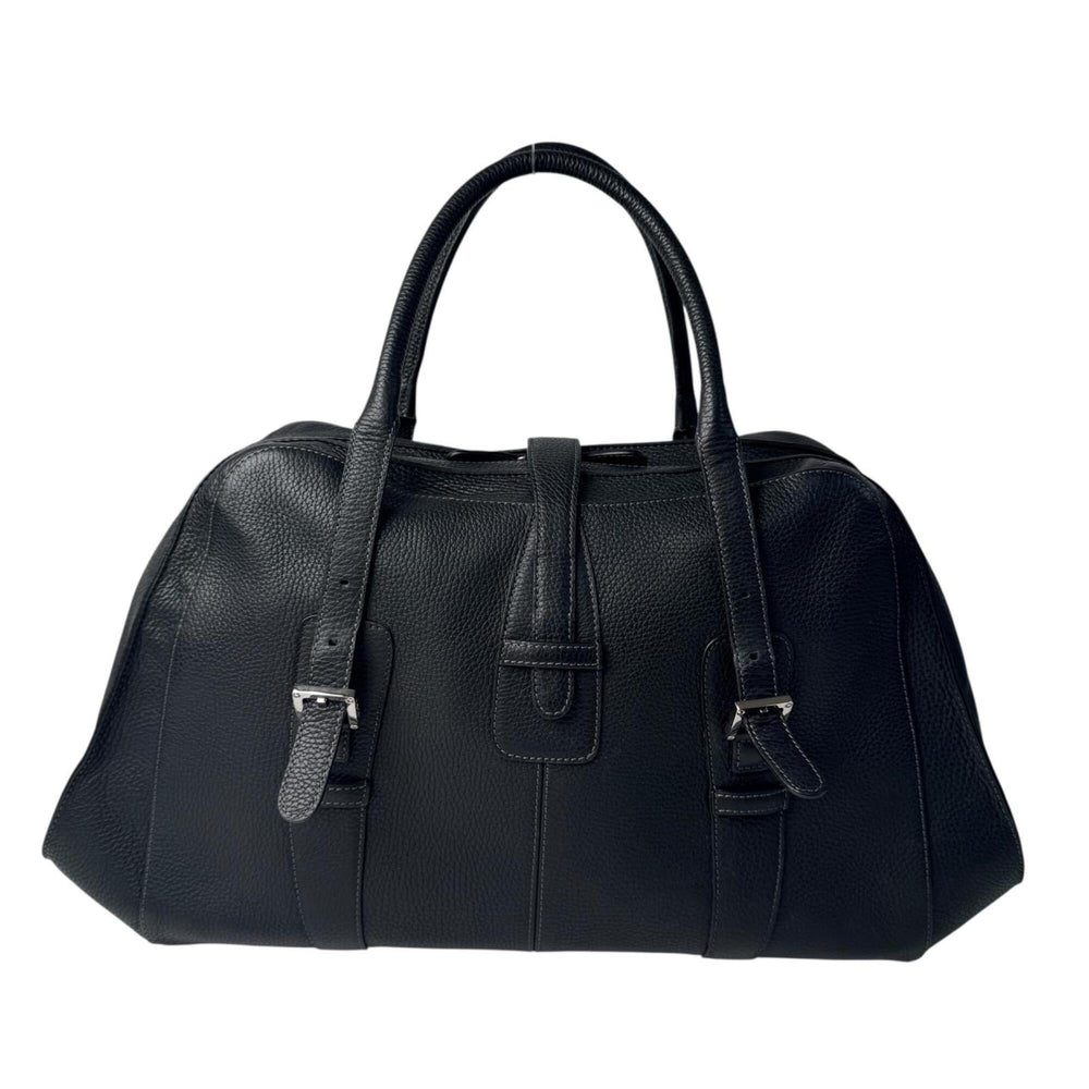 Loewe Senda Large Leather Handbag, Black, Women's — Like New