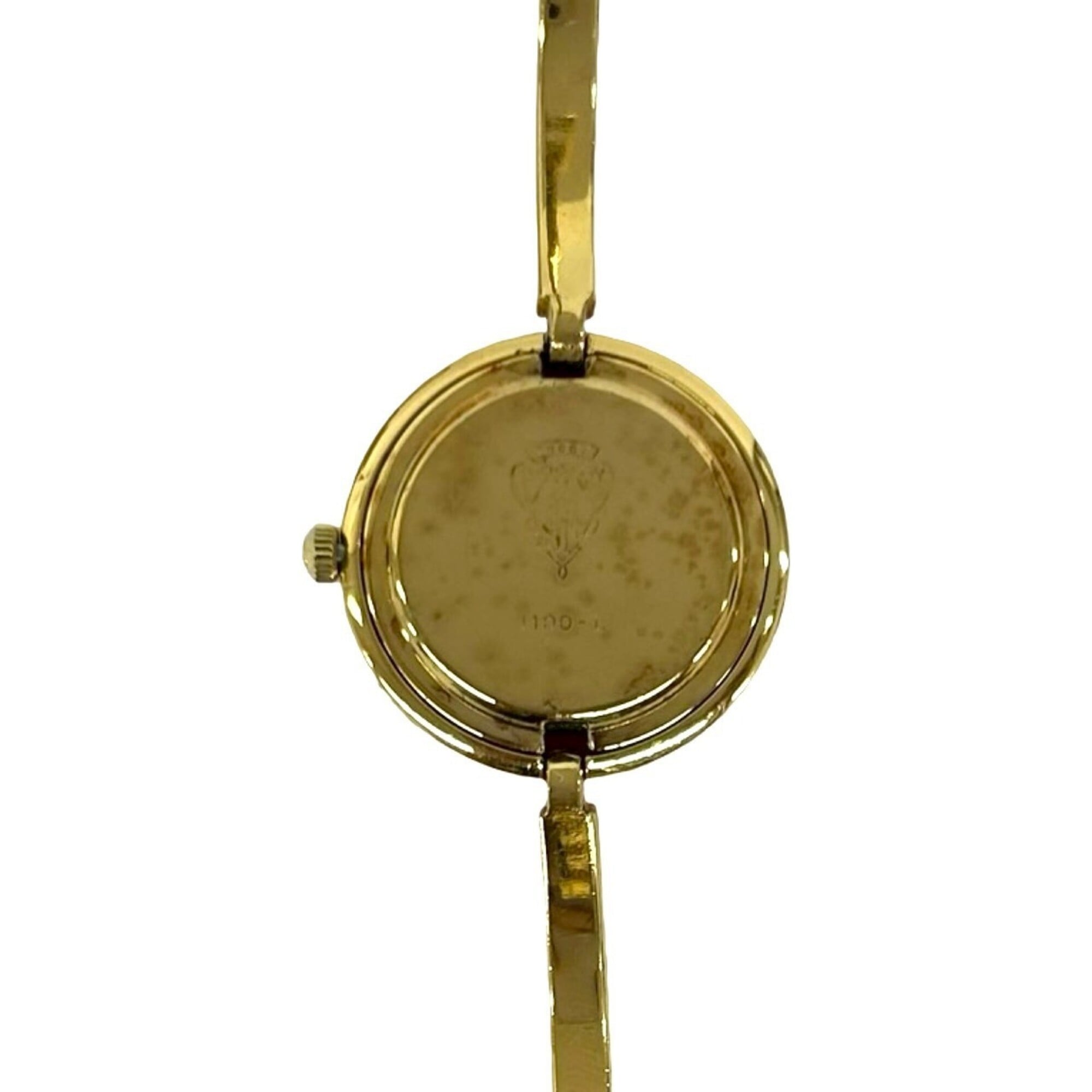 GUCCI Vintage Changeable Bezel Sherry Line GP Watch Wristwatch Gold 30660 — Good