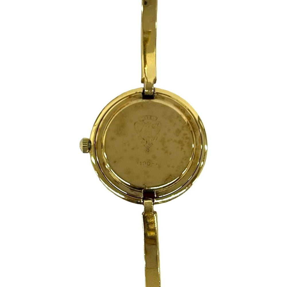 GUCCI Vintage Changeable Bezel Sherry Line GP Watch Wristwatch Gold 30660 — Good