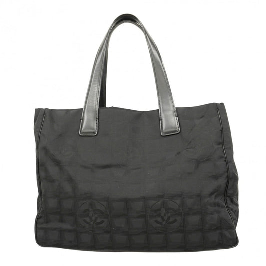 Chanel New Travel Nylon Tote Bag, Black, Women's