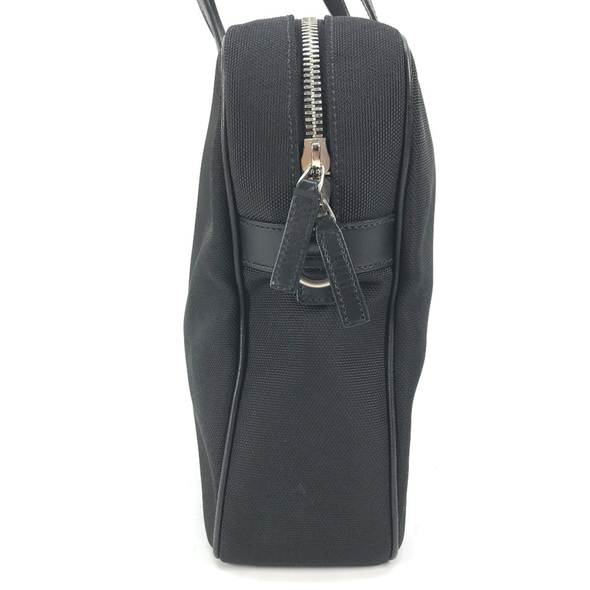 Gucci 630922 Sherry line Bag Hand Bag Shoulder Bag Tote Bag Black — Like New