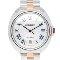 Cartier Clé de Watch Stainless Steel 3850 Automatic Men's CARTIER Overhauled — Very Good
