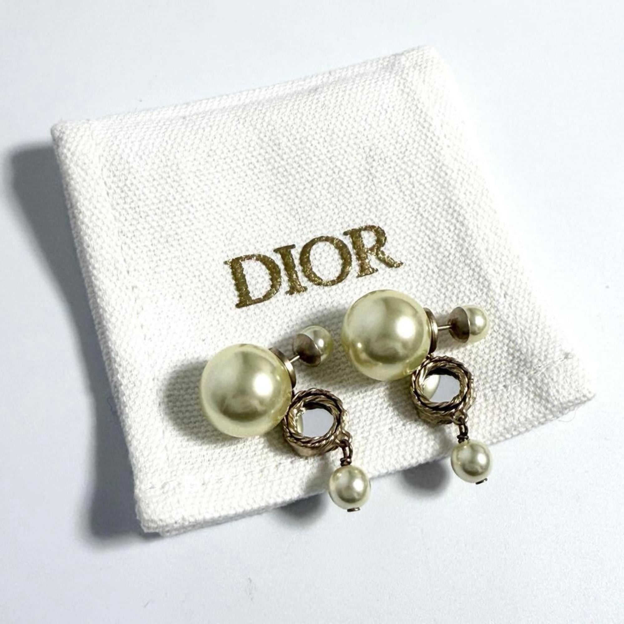 Christian Dior Dior Women's Tribal Earrings Mirror — Like New