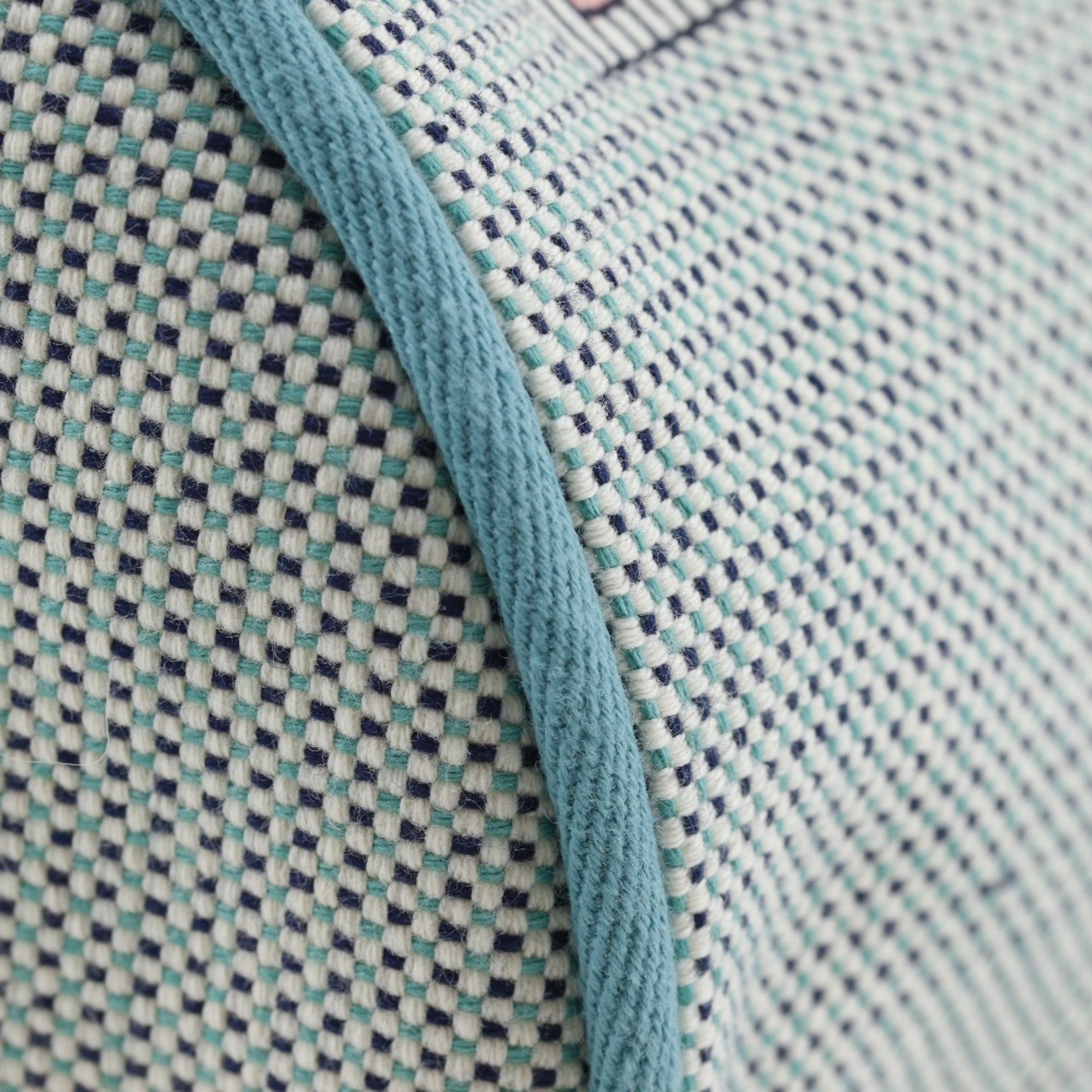 Hermes Les Cabans Backpack/Daypack, Kids Collection, Toile H (Blue), A5 size, Flap Closure, Women's — Like New