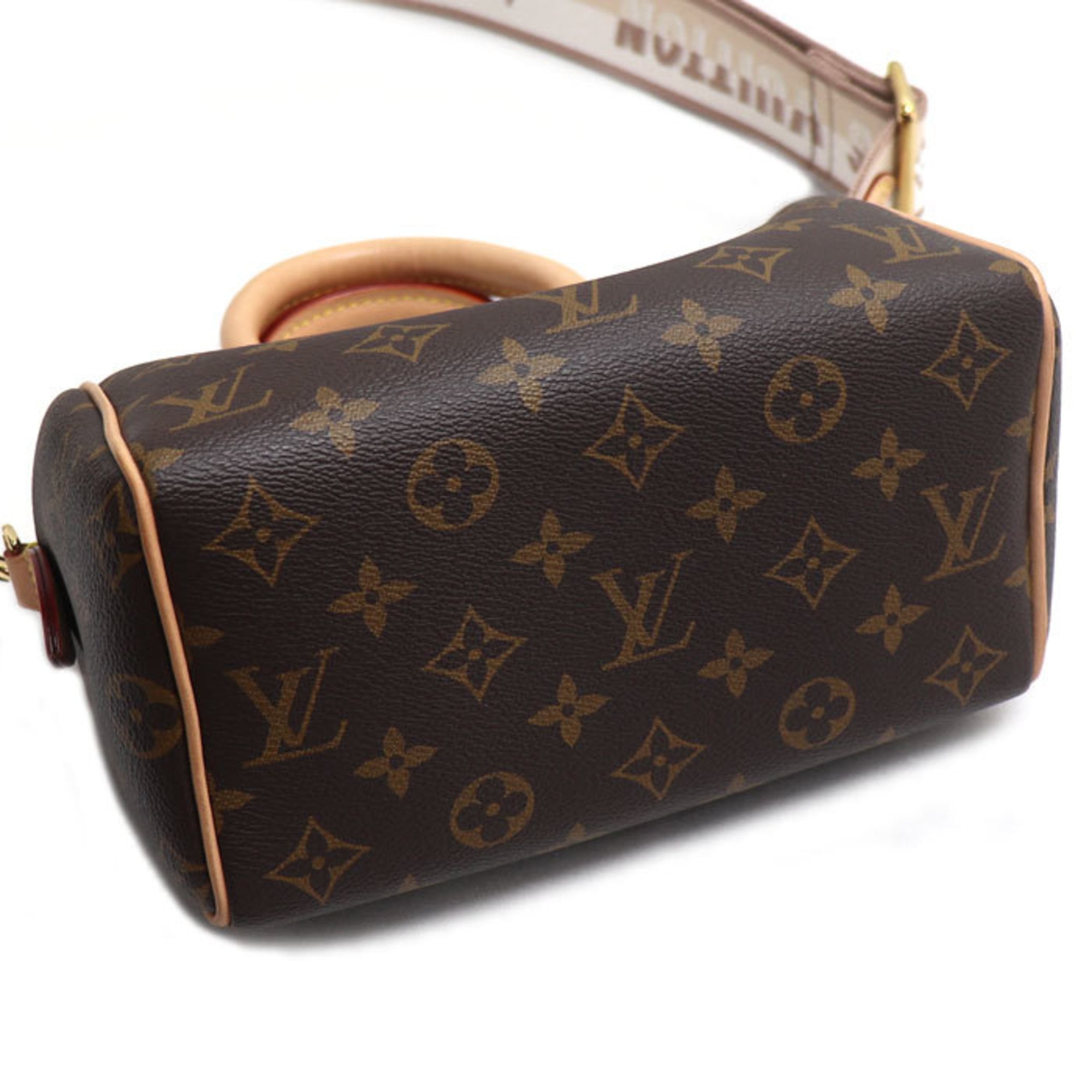 LOUIS VUITTON Speedy Bandouliere 20 2-Way Shoulder Bag Monogram Brown M46222 Women's
