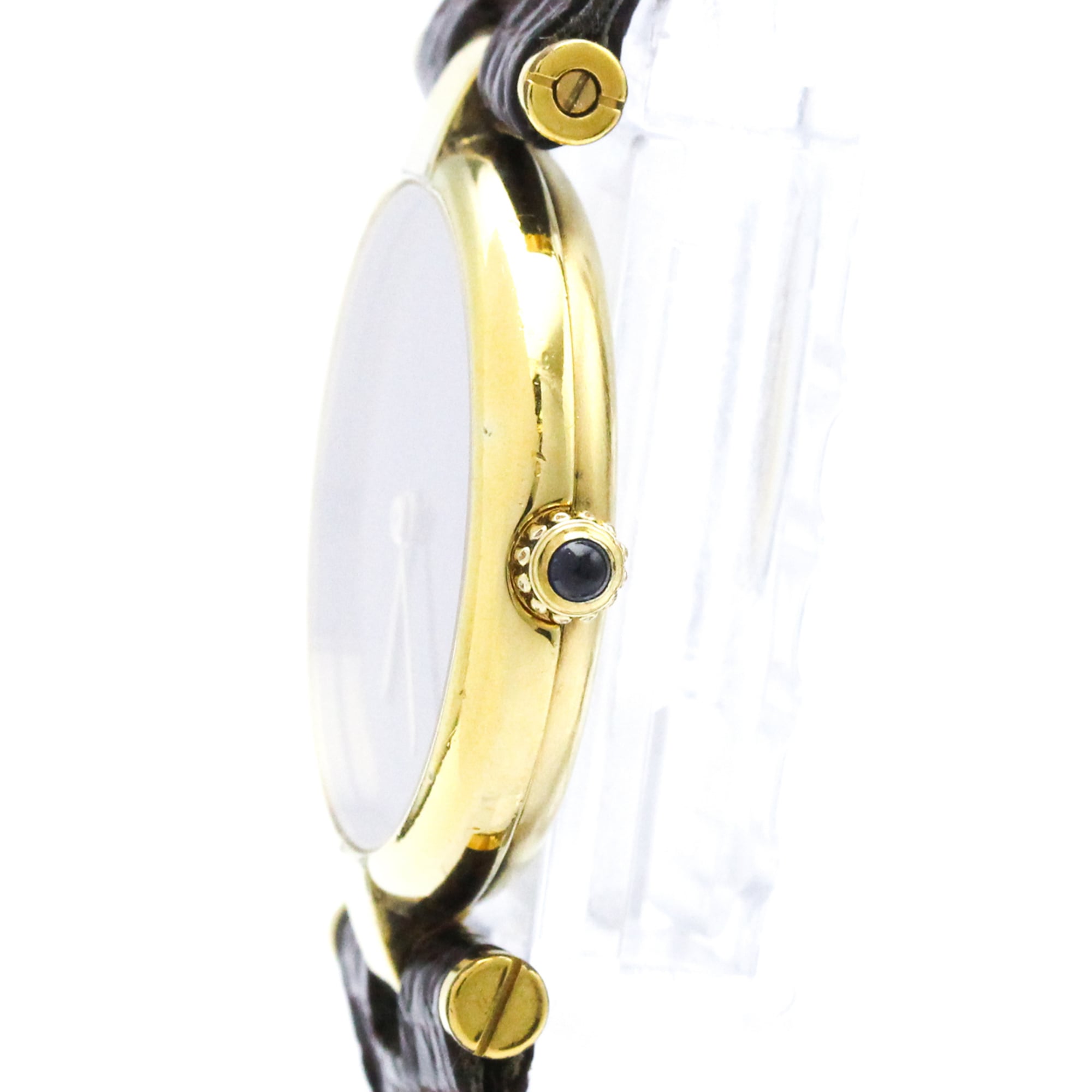 Cartier Must Quartz Gold Plated Women's Dress/Formal — Good