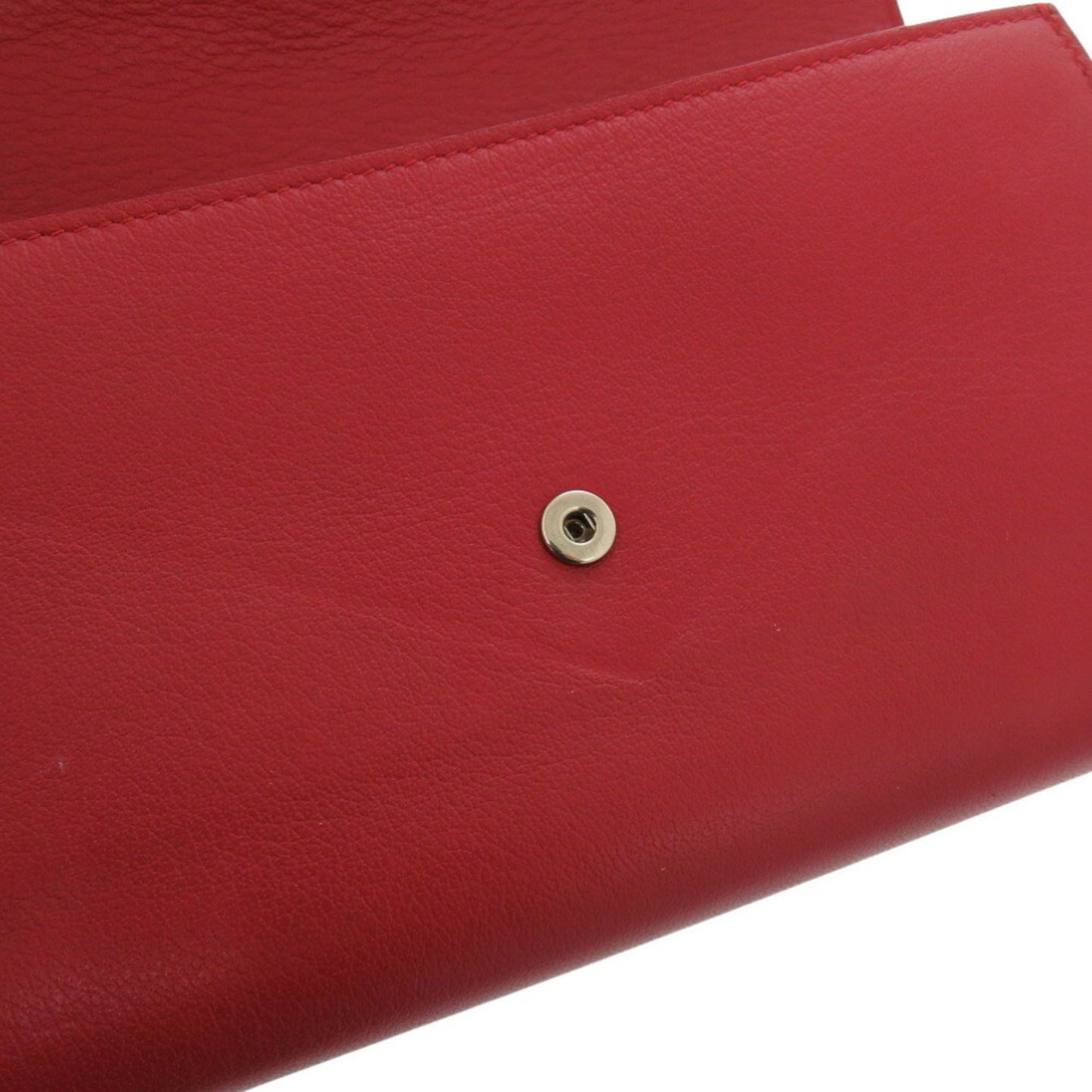Balenciaga 371661 Calf Leather Red Long Wallet 1553BALENCIAGA