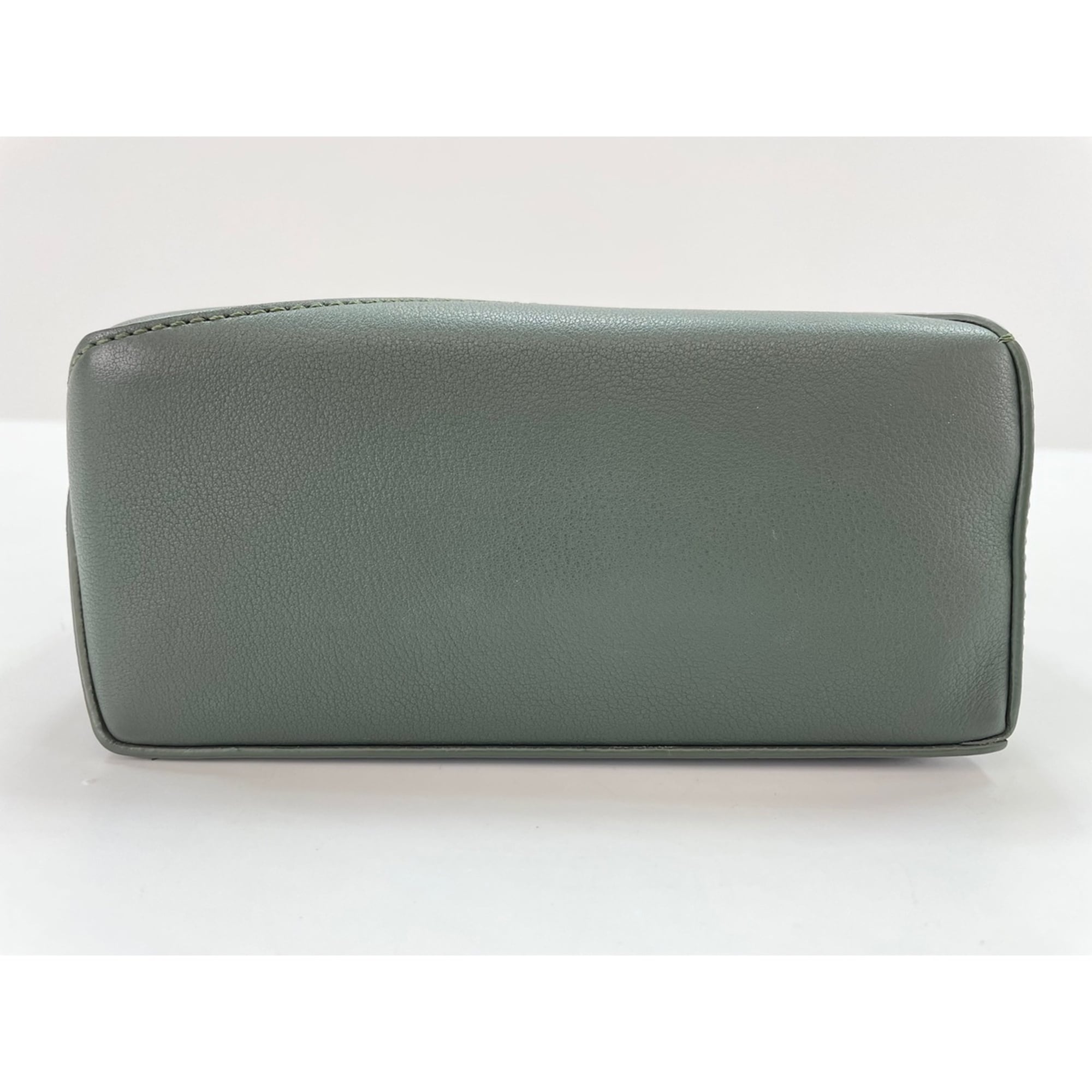 LOEWE Mini Puzzle Bag Shoulder Green — Like New