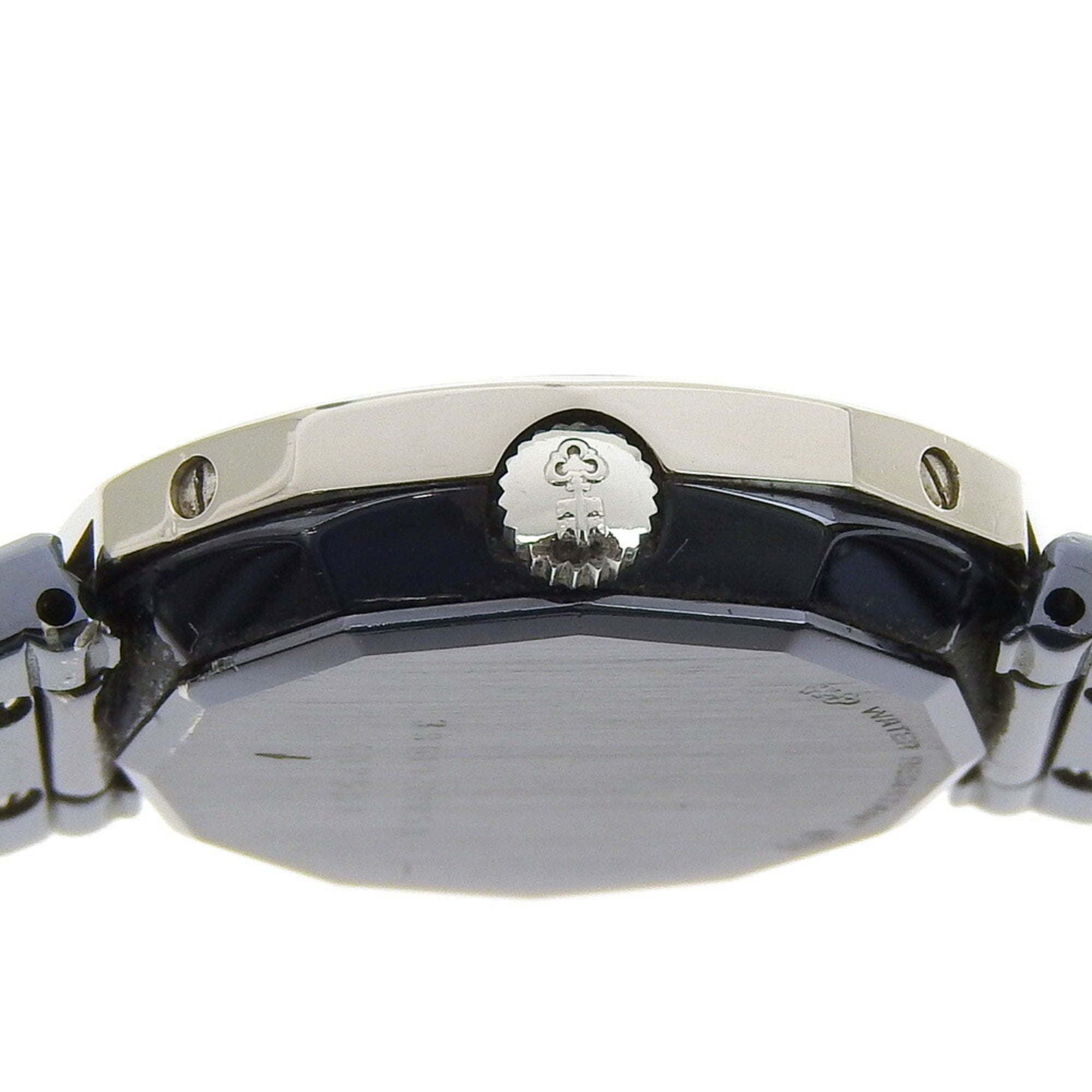 Corum Admiral's Cup Watch 39.610.30.V50 Stainless Steel x Gun Blue Quartz Analog Display Navy Dial Admirals Ladies — Good