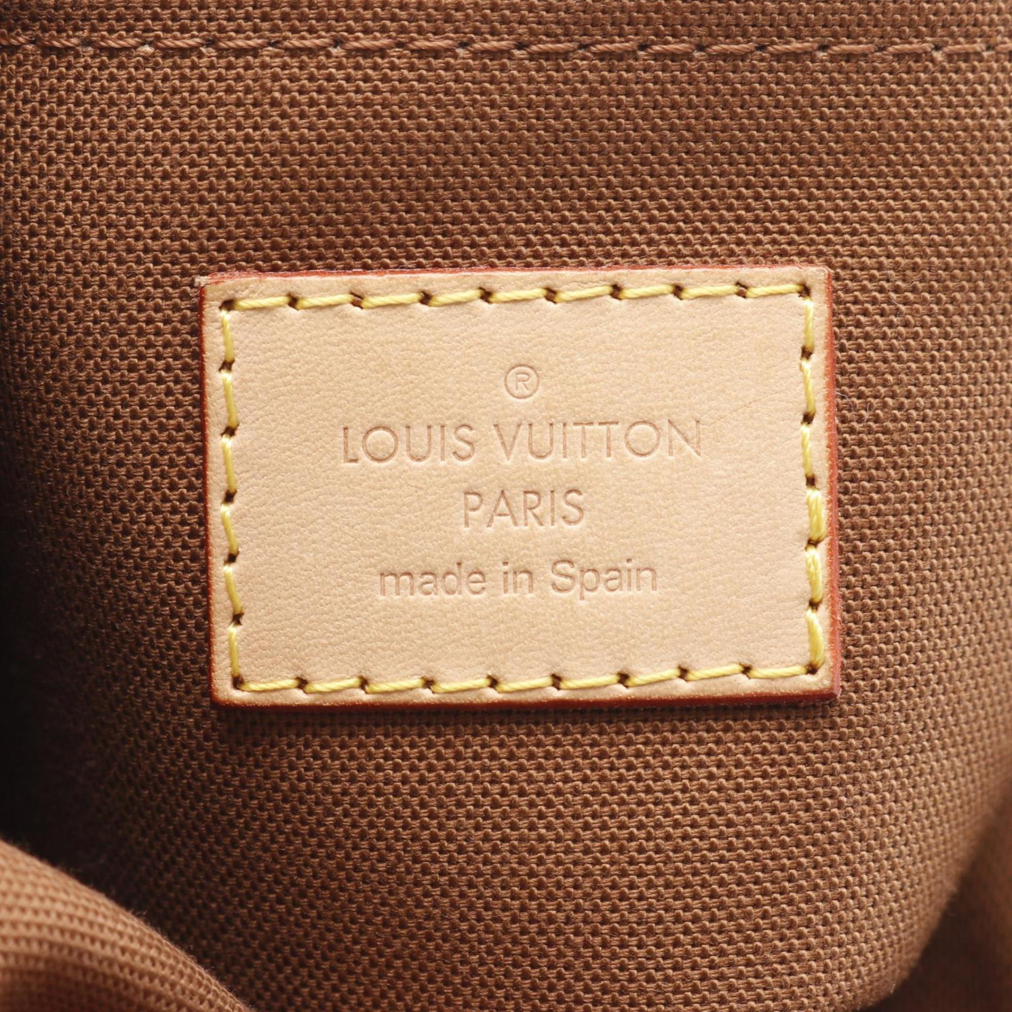 Louis Vuitton Odeon PM Shoulder Bag, Coated Canvas and Leather, Monogram, Women's, Brown, M56390