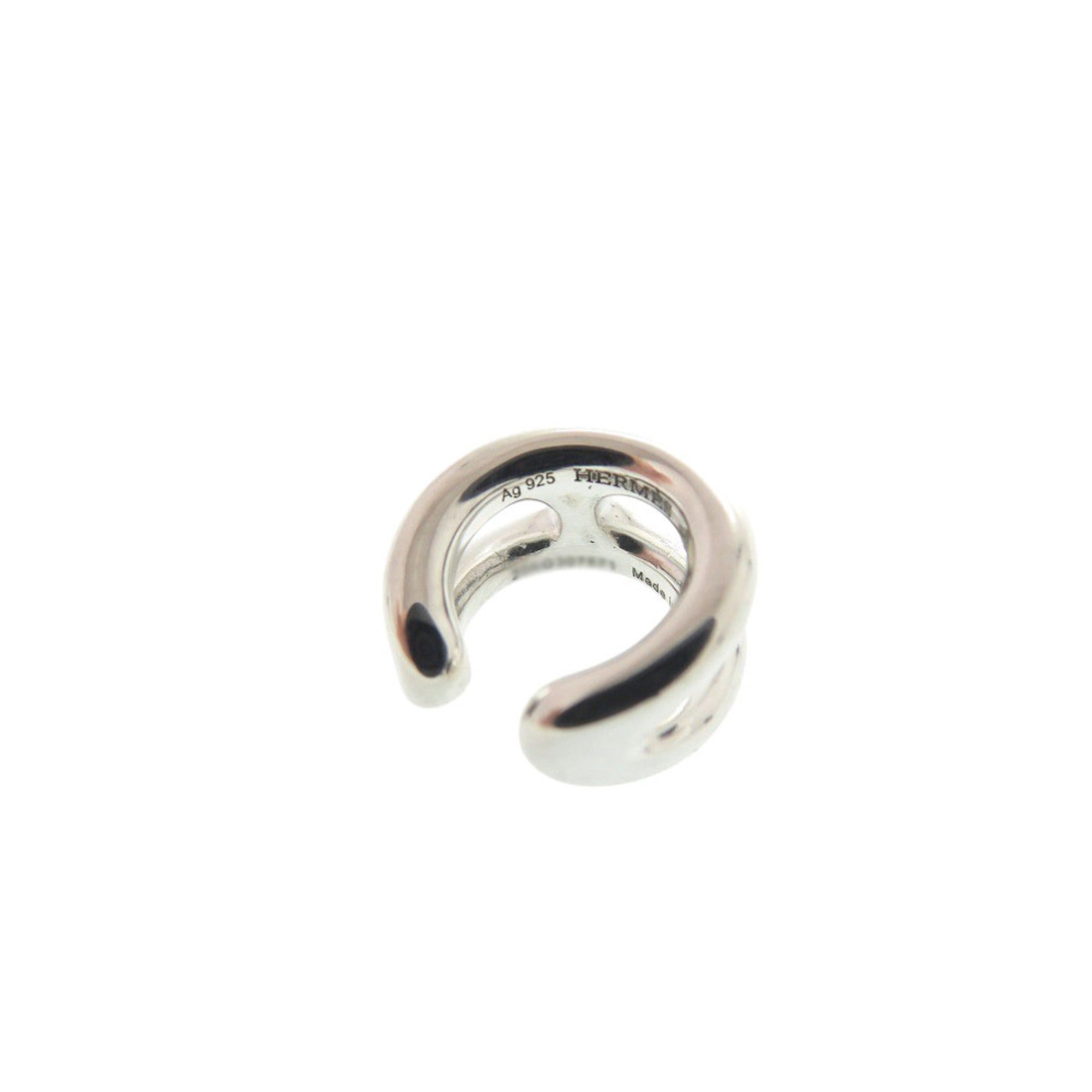 Hermes Chaine d'Ancre Punk Ear Cuff, Sterling Silver 925, 1388HERMES — Like New