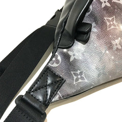 LOUIS VUITTON M44444 Monogram Galaxy Discovery Bum Bag Waist Body Canvas Men's Black Silver x — New - Store Return